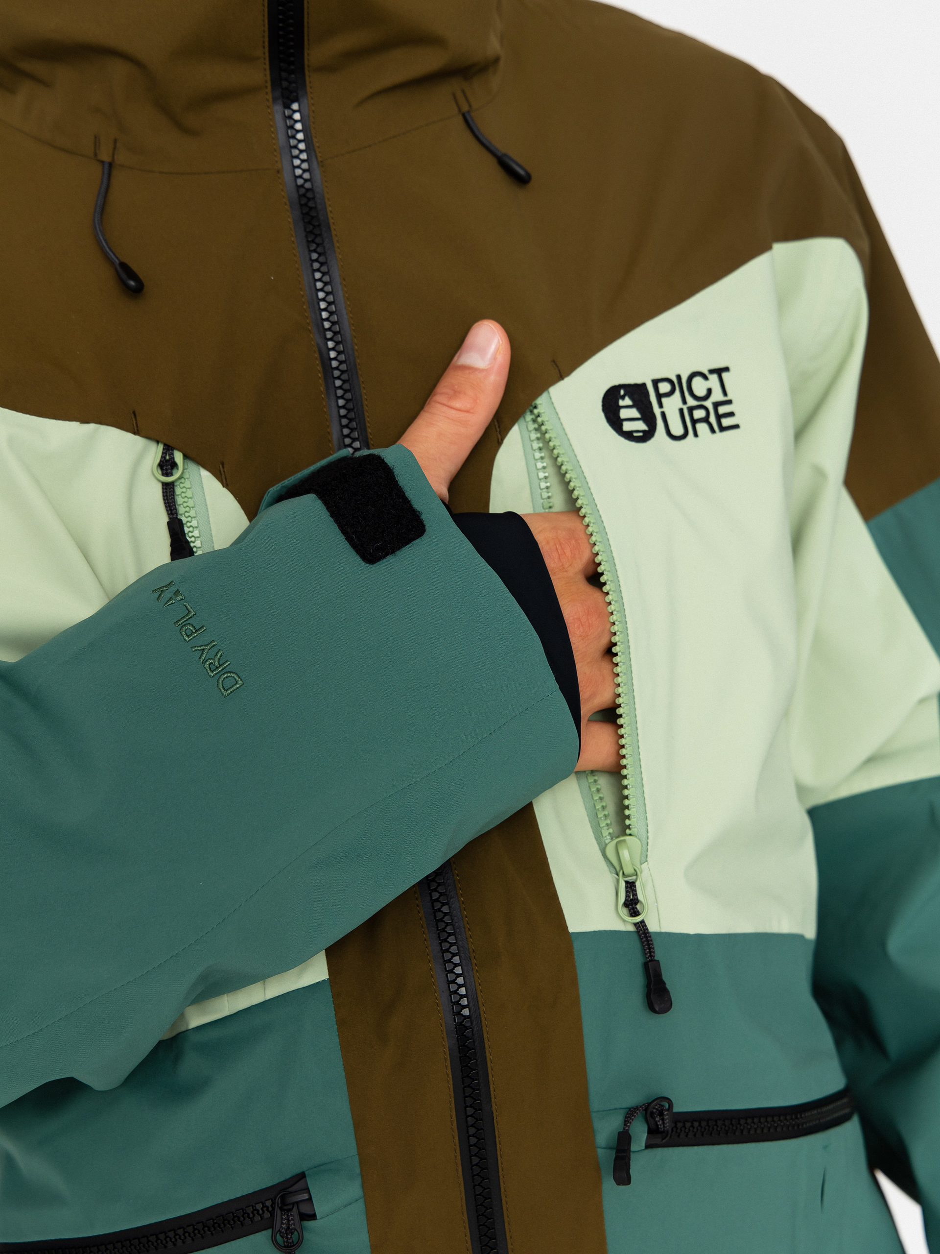 Férfi Picture Naikoon Snowboard dzseki (reseda)