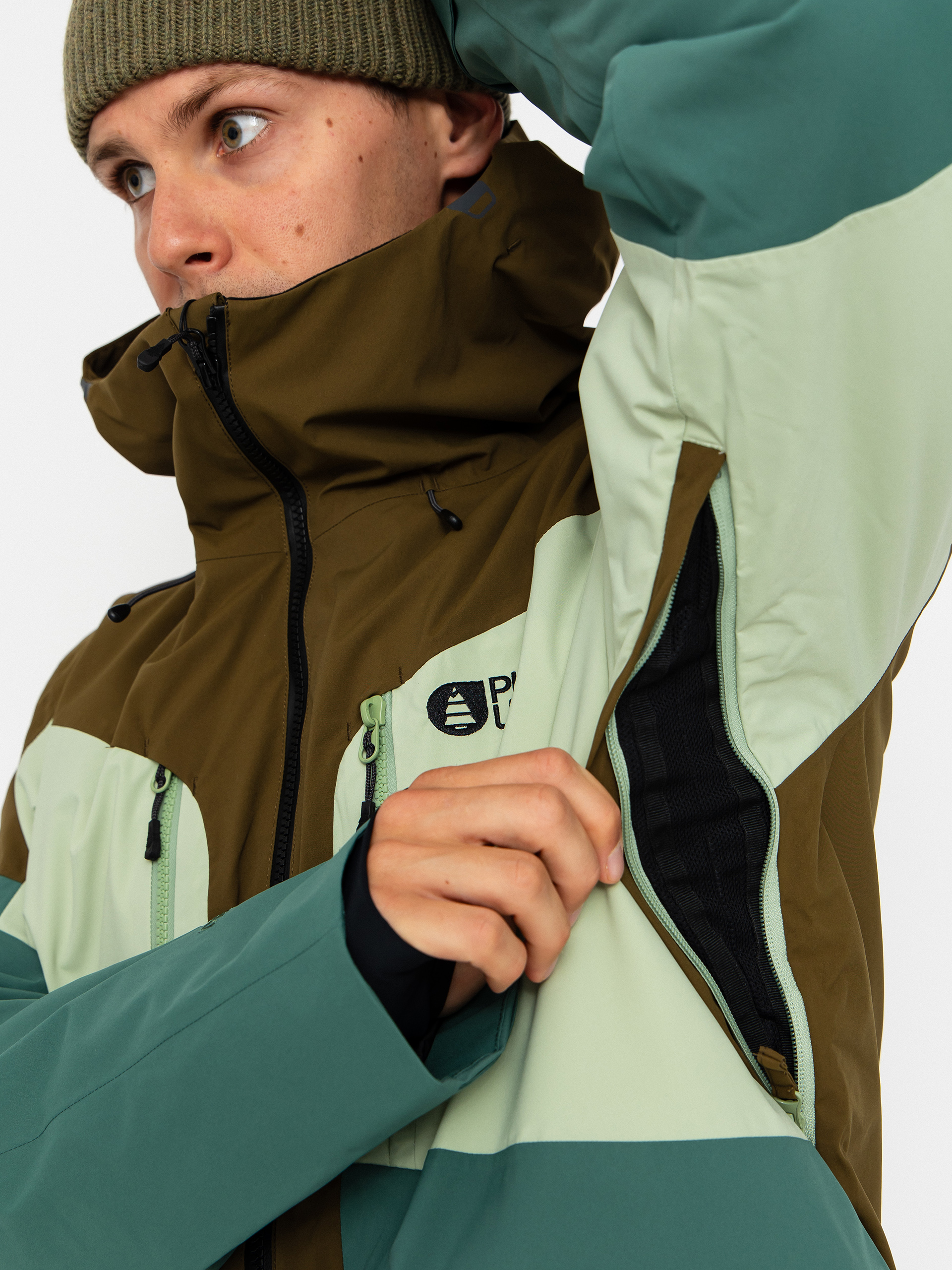 Férfi Picture Naikoon Snowboard dzseki (reseda)