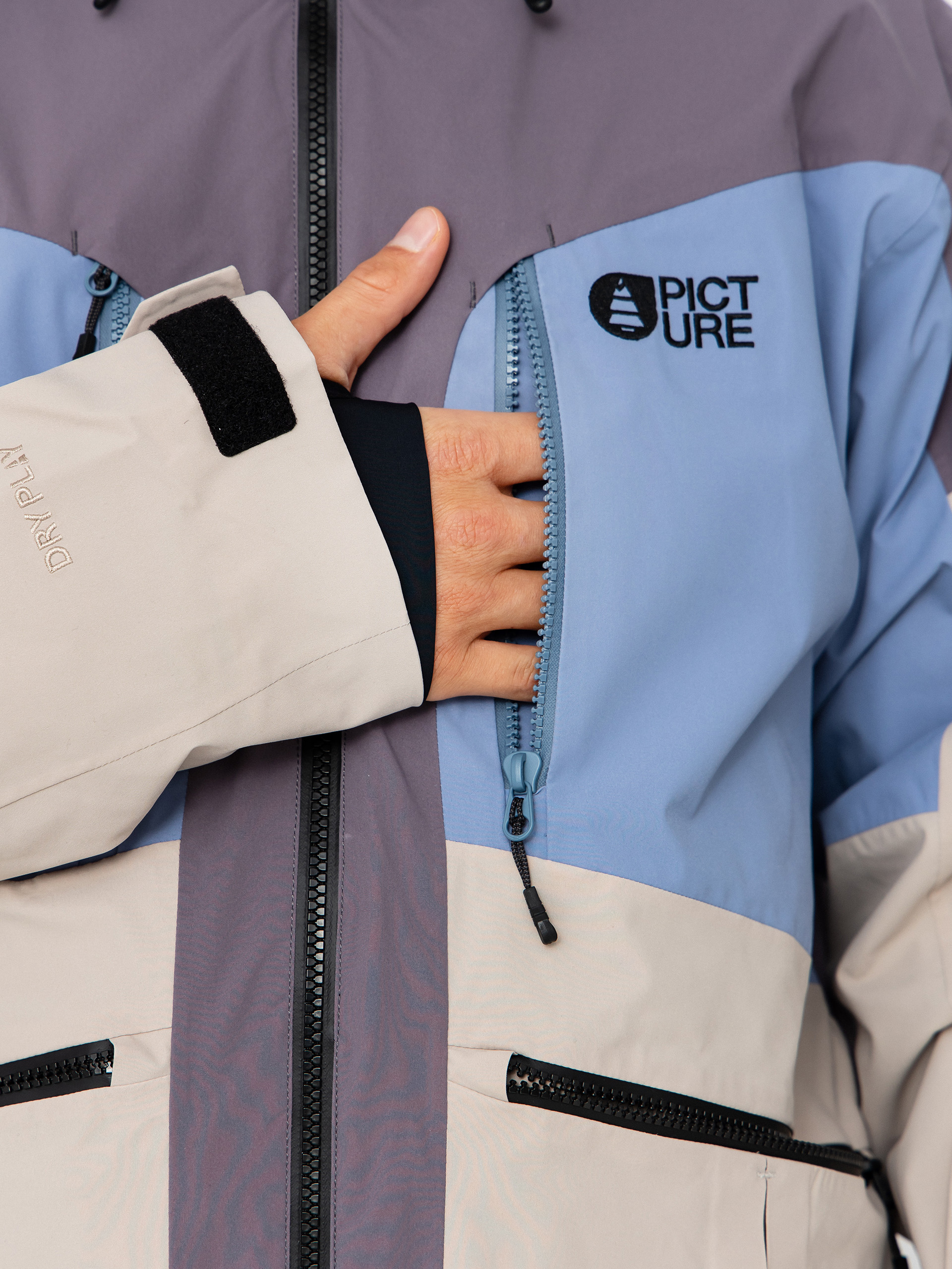 Férfi Picture Naikoon Snowboard dzseki (stonewash)