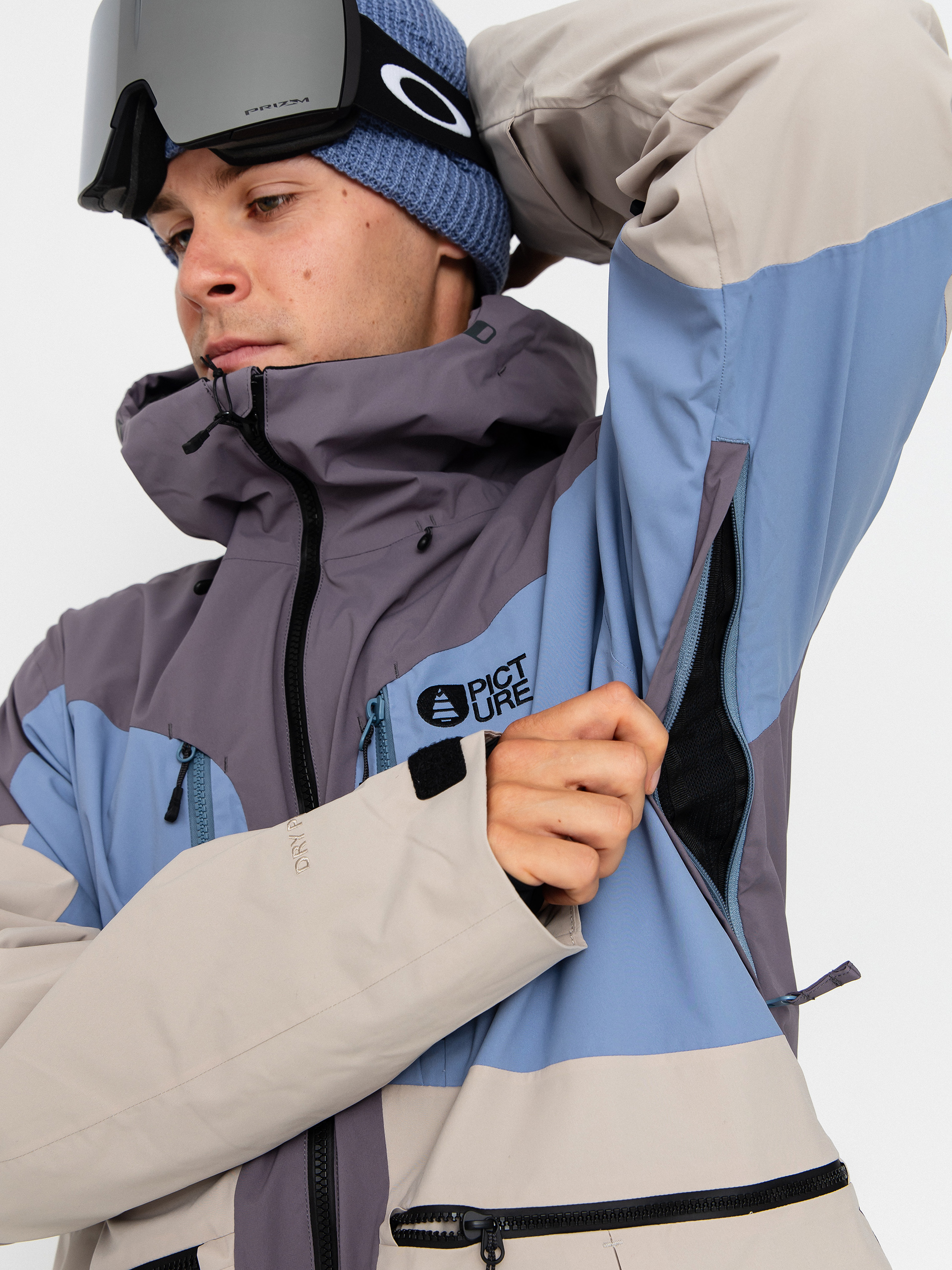 Férfi Picture Naikoon Snowboard dzseki (stonewash)