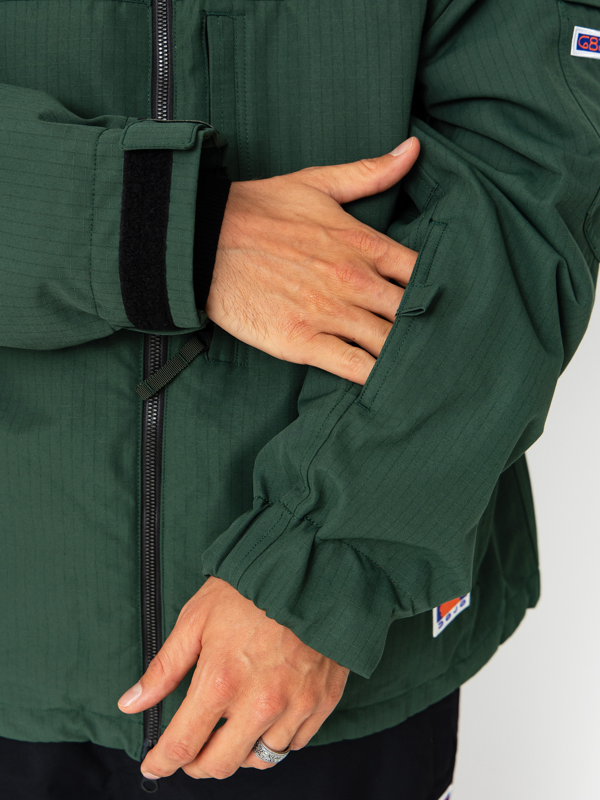 Férfi Snowboard dzseki 686 Dojo (moss green ripstop)