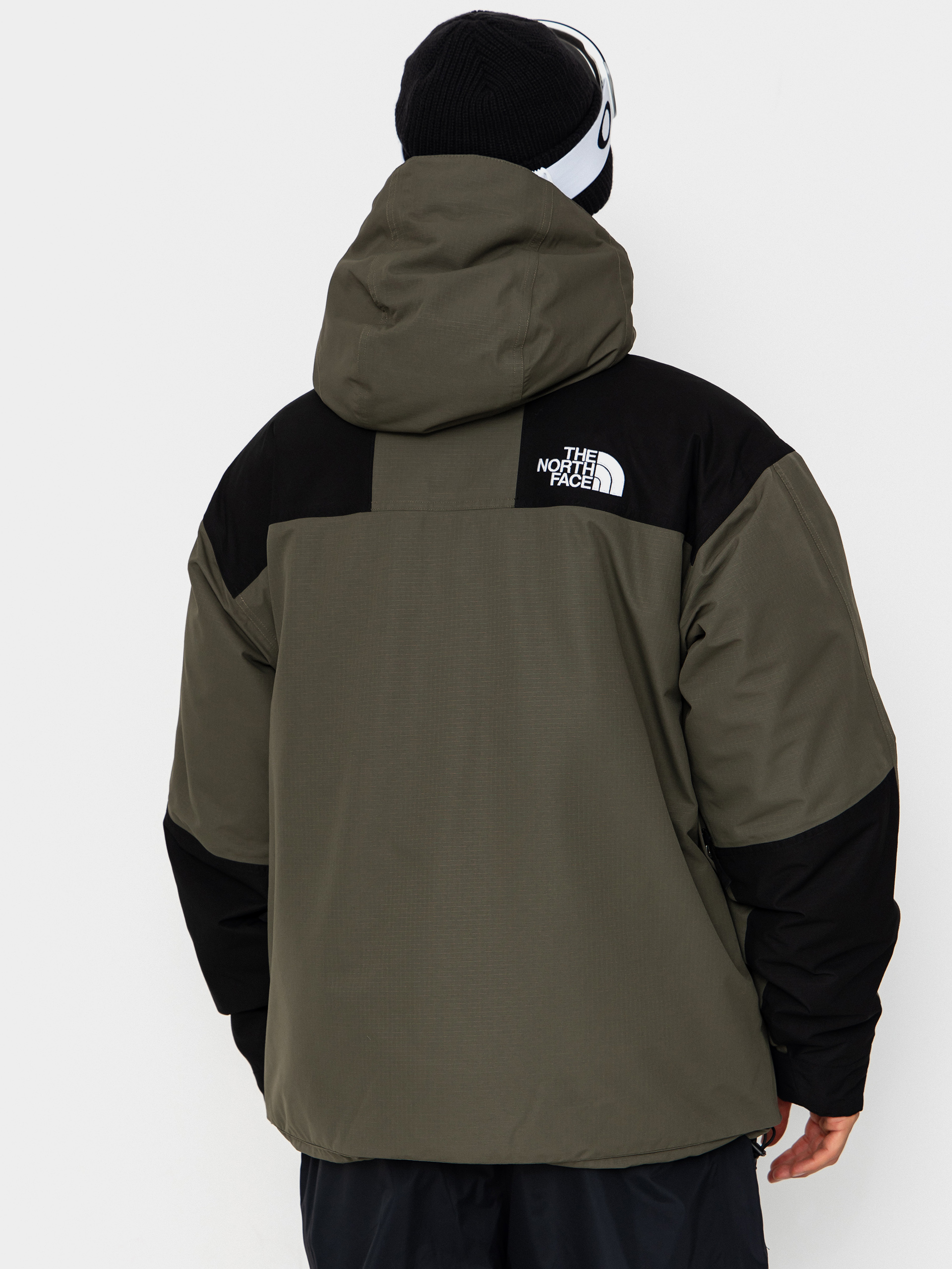 Dzseki The North Face Mountain Down (new taupe green/tnf black)