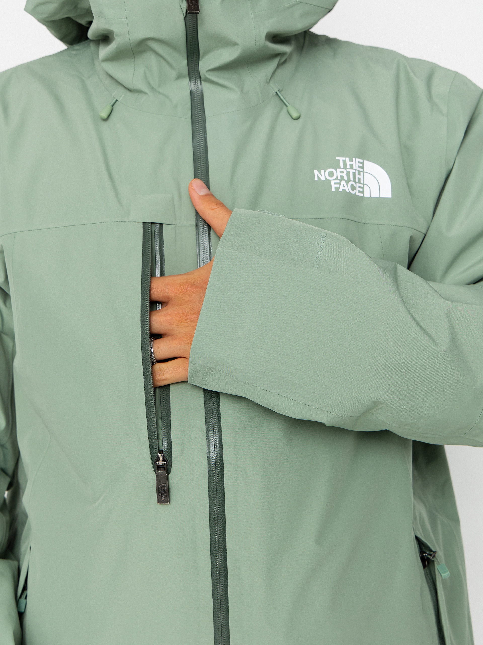 Férfi Snowboard dzseki The North Face Descendit (slate moss)