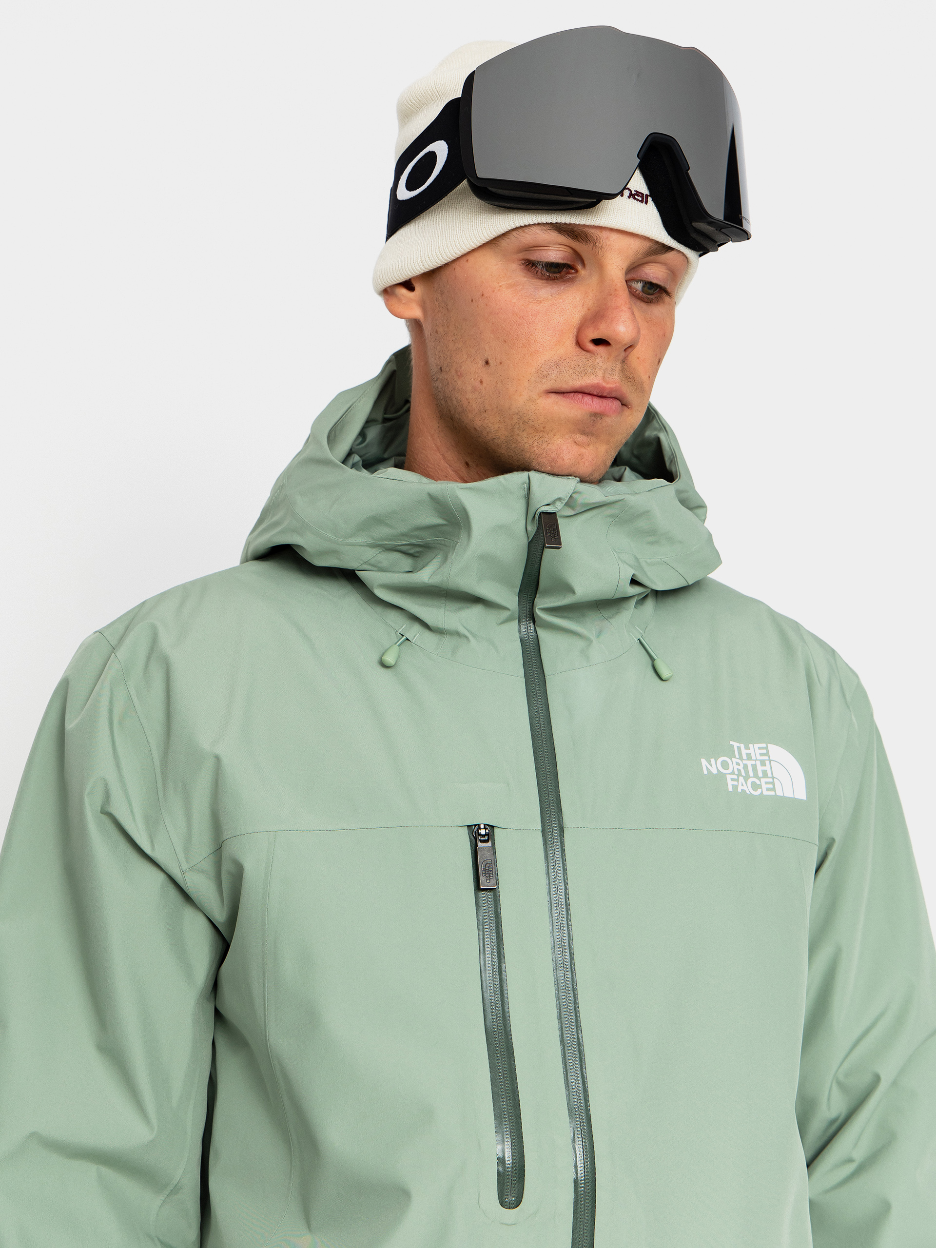 Férfi Snowboard dzseki The North Face Descendit (slate moss)