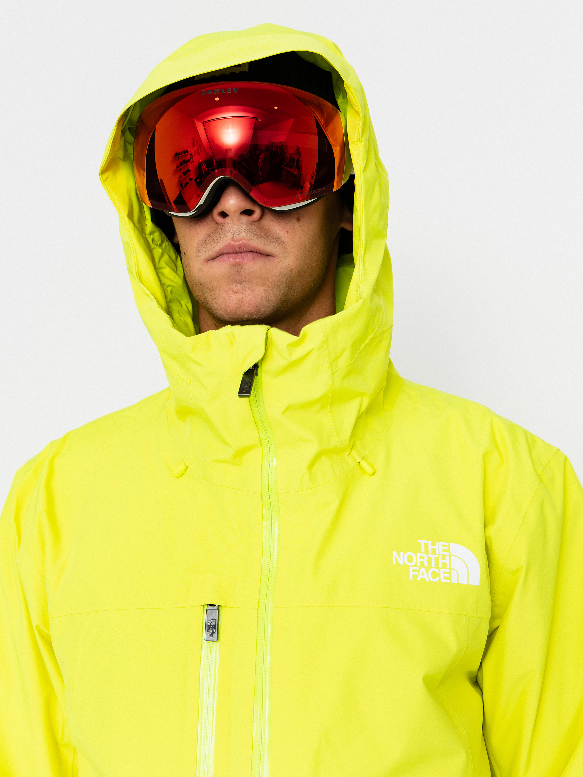Férfi Snowboard dzseki The North Face Descendit (fizz lime)