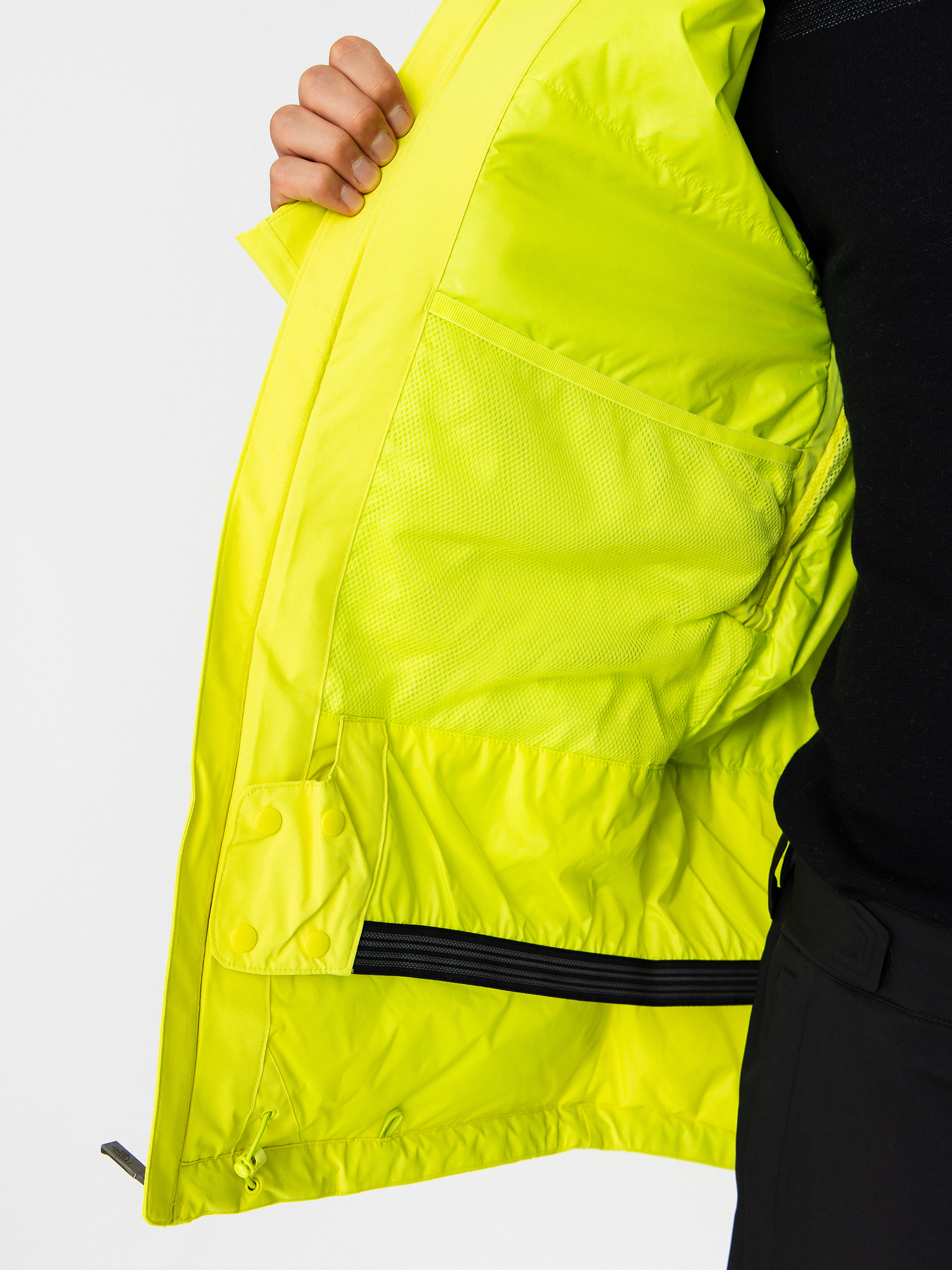 Férfi Snowboard dzseki The North Face Descendit (fizz lime)