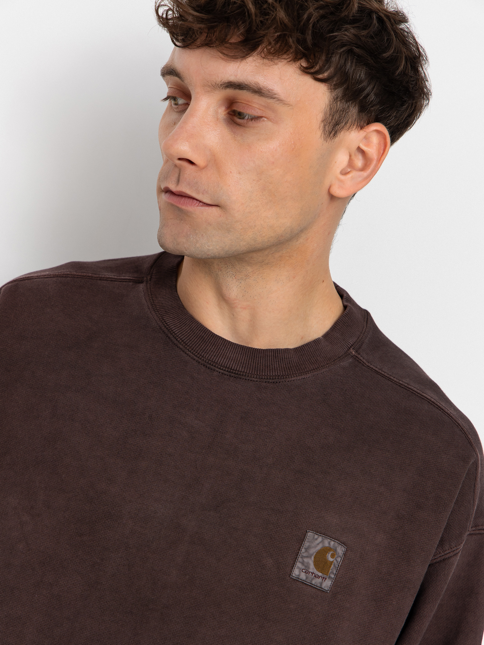 Pulóver Carhartt WIP Vista (palisander/garment dyed)