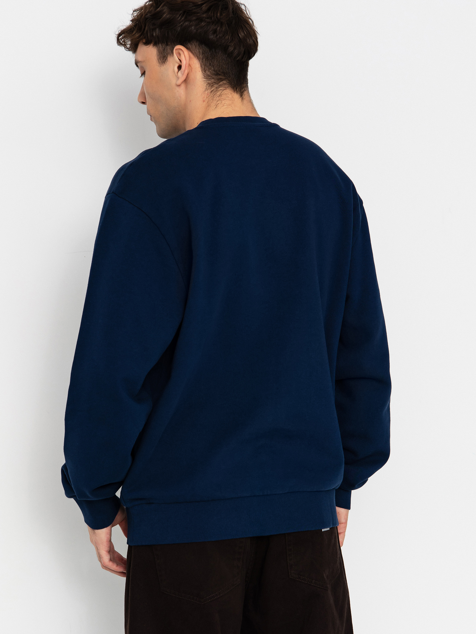 Pulóver Carhartt WIP Script Embroidery (jupiter/white)