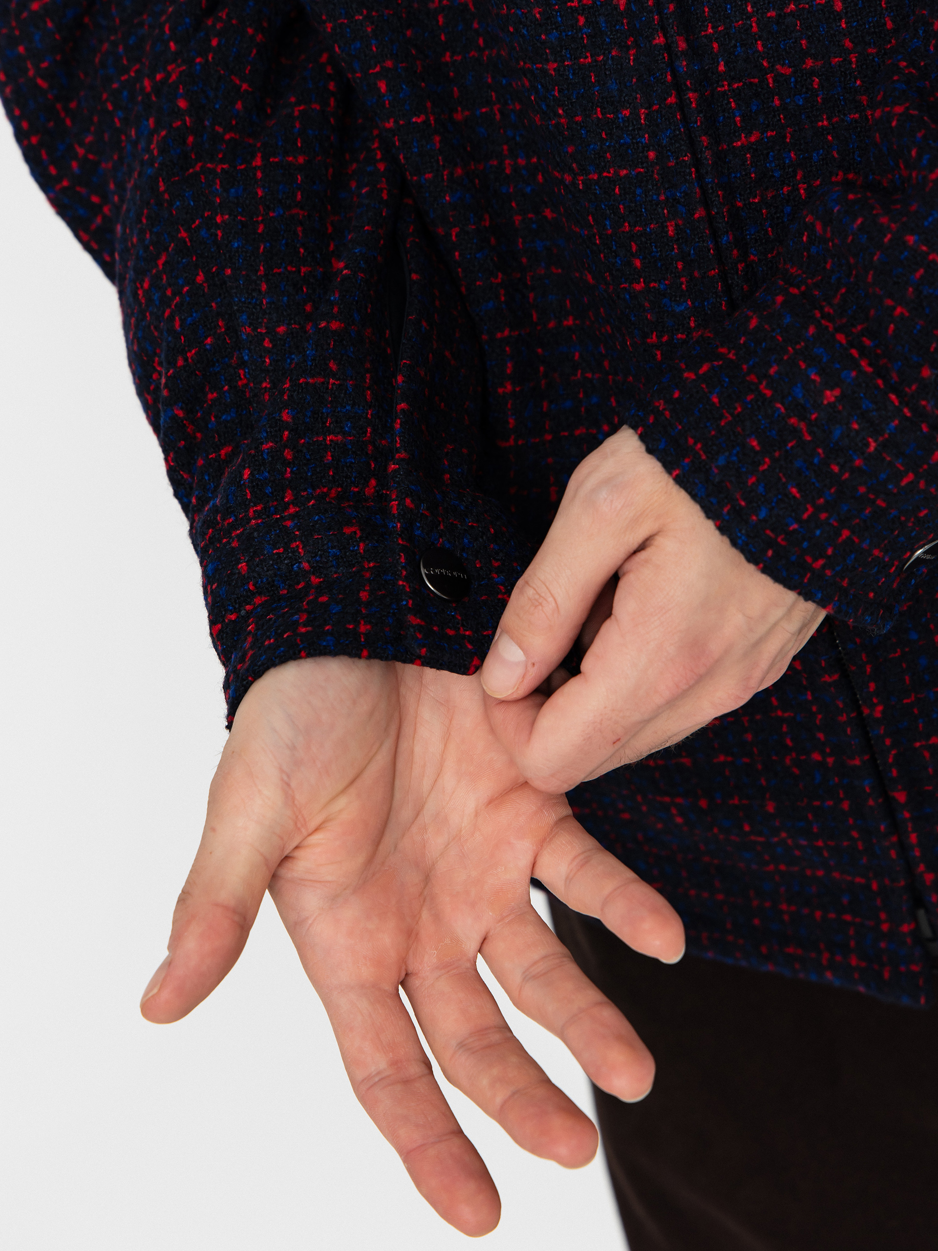 Dzseki Carhartt WIP Bellamy (bellamy check/deep night)