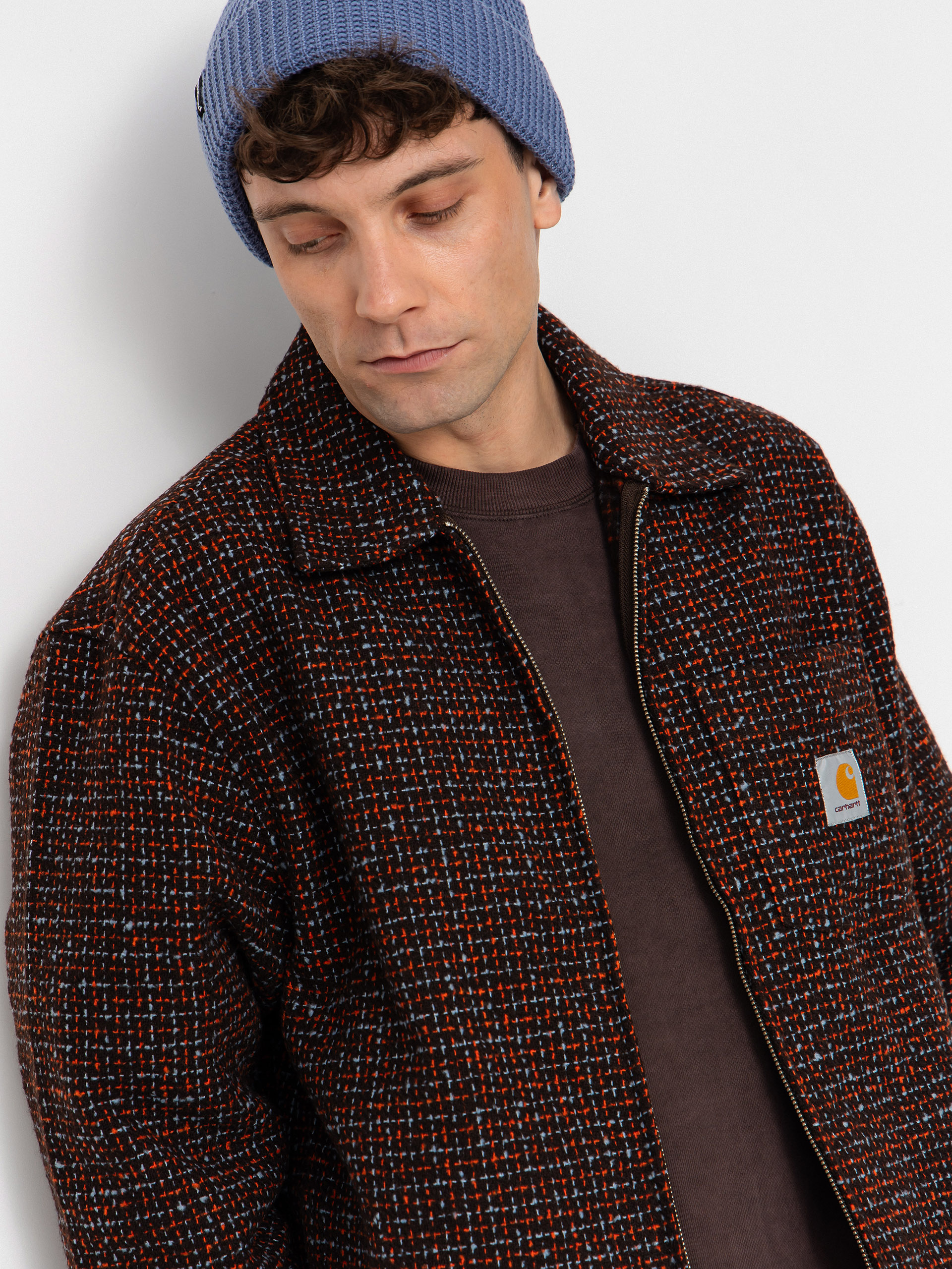 Dzseki Carhartt WIP Bellamy (bellamy check/tobacco)