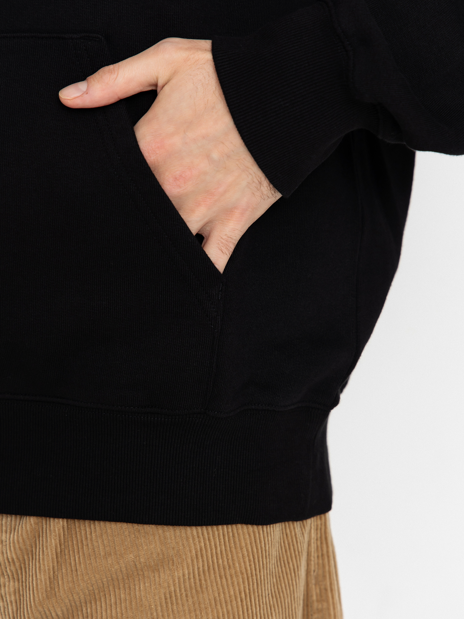 Kapucnis pulóver Carhartt WIP Wild Dog HD (black)