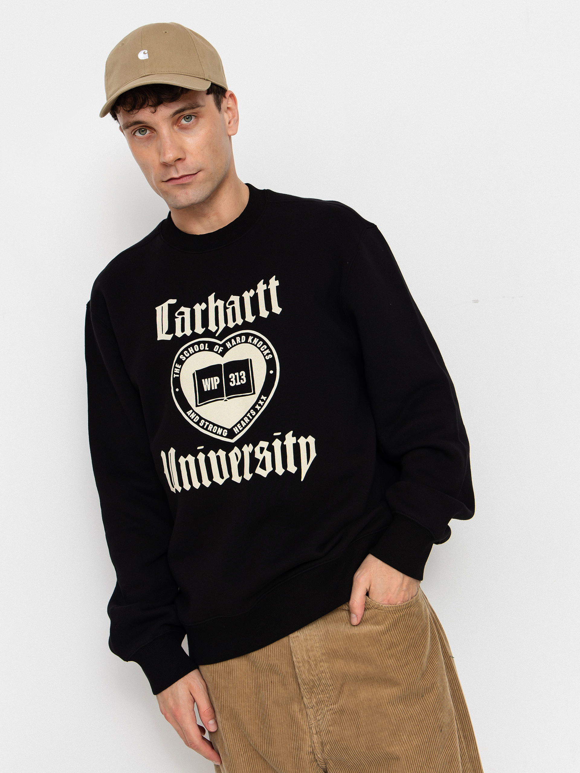 Pulu00f3ver Carhartt WIP Schooling (black)