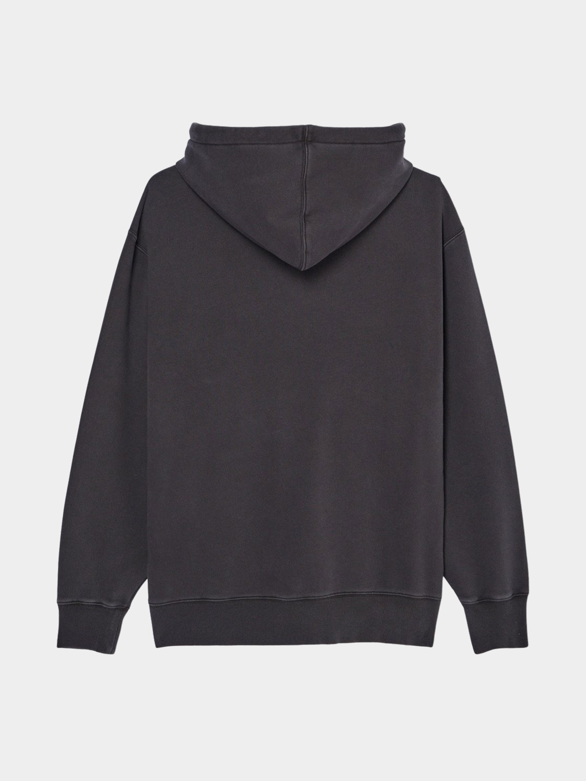 Kapucnis pulóver Element Lowcase Pigment HD (off black)