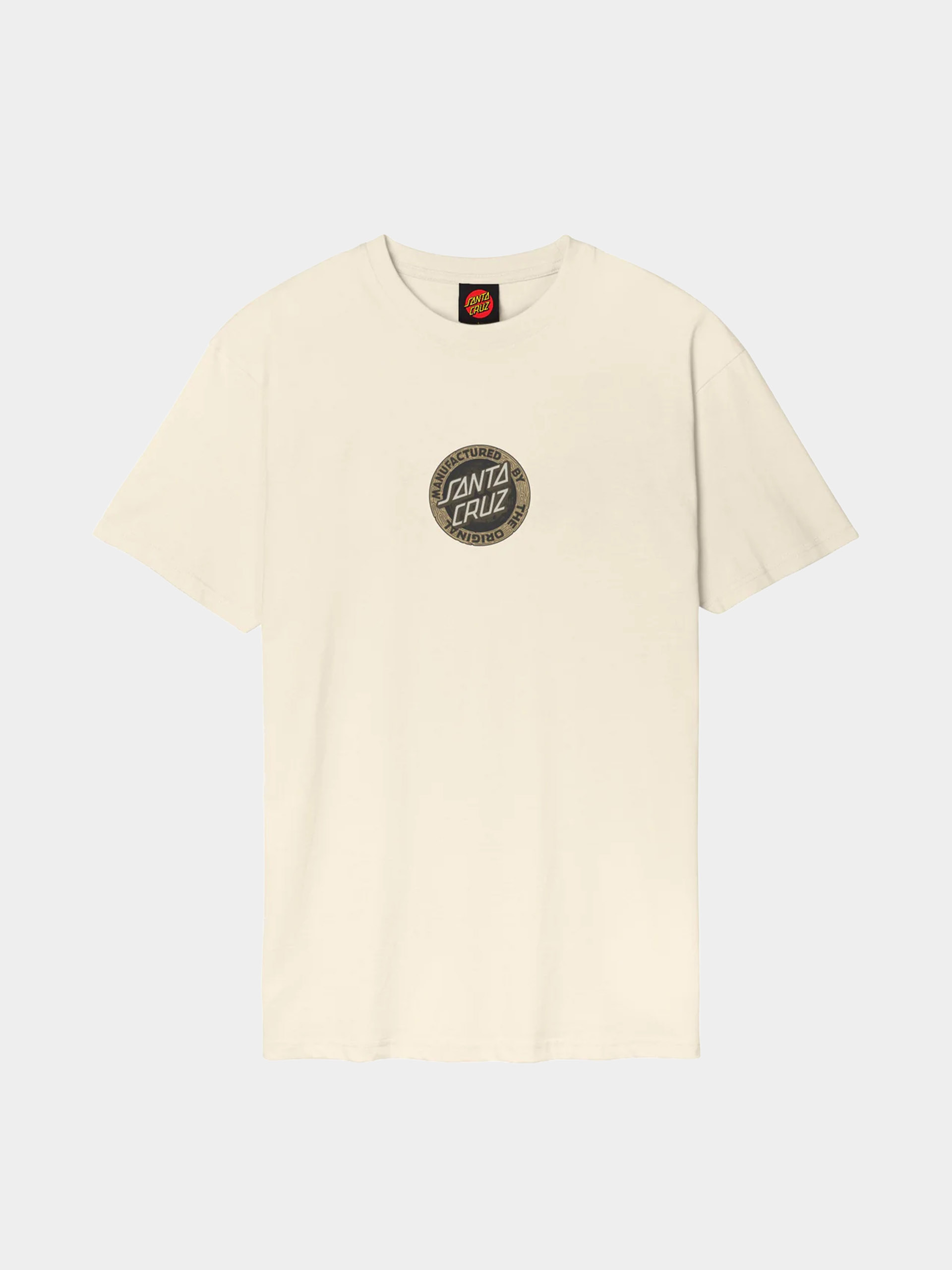 Santa Cruz Carved Mfg Front Póló (bone)