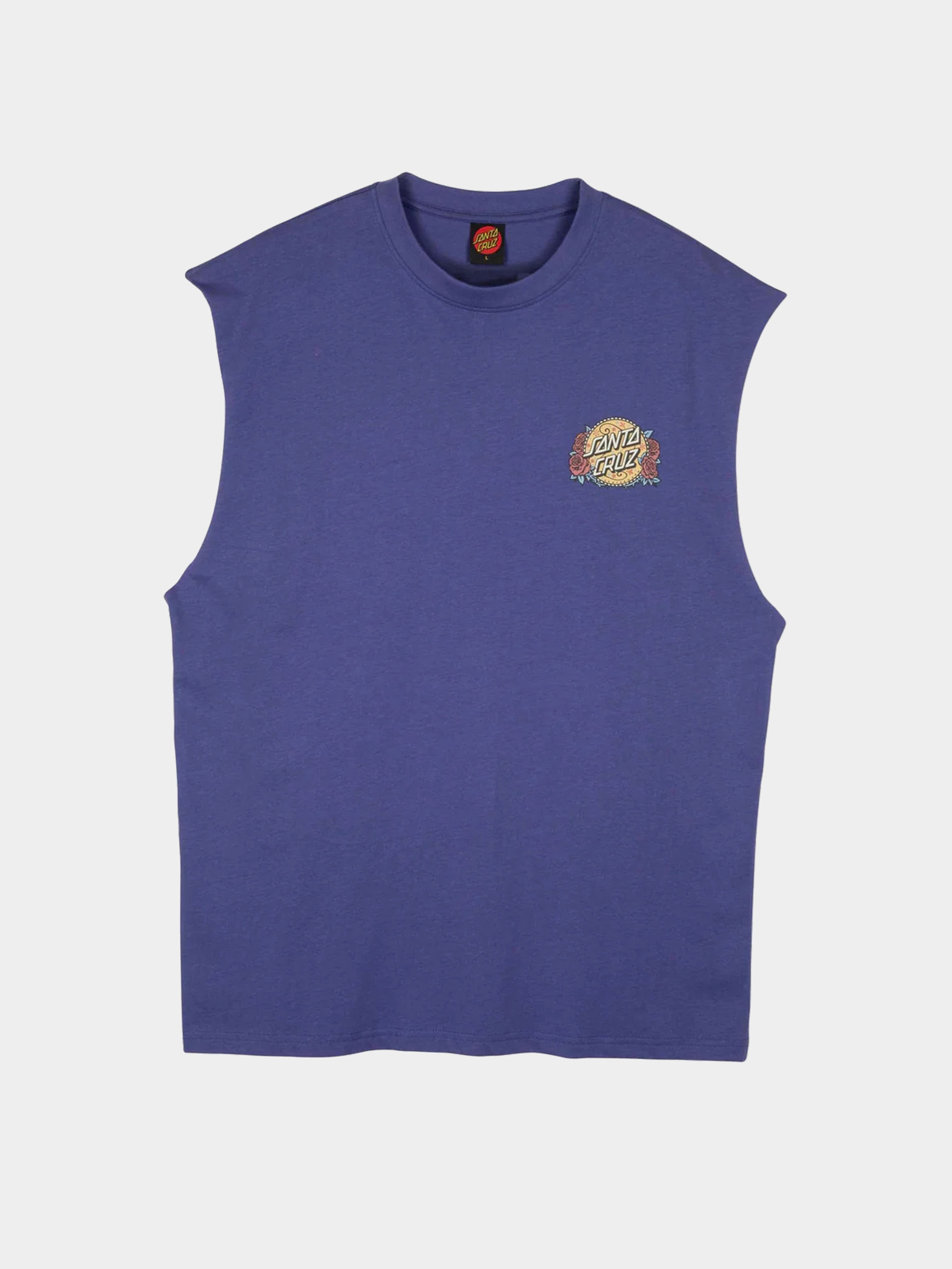 Santa Cruz Guzman Dot Póló (navy dusk)