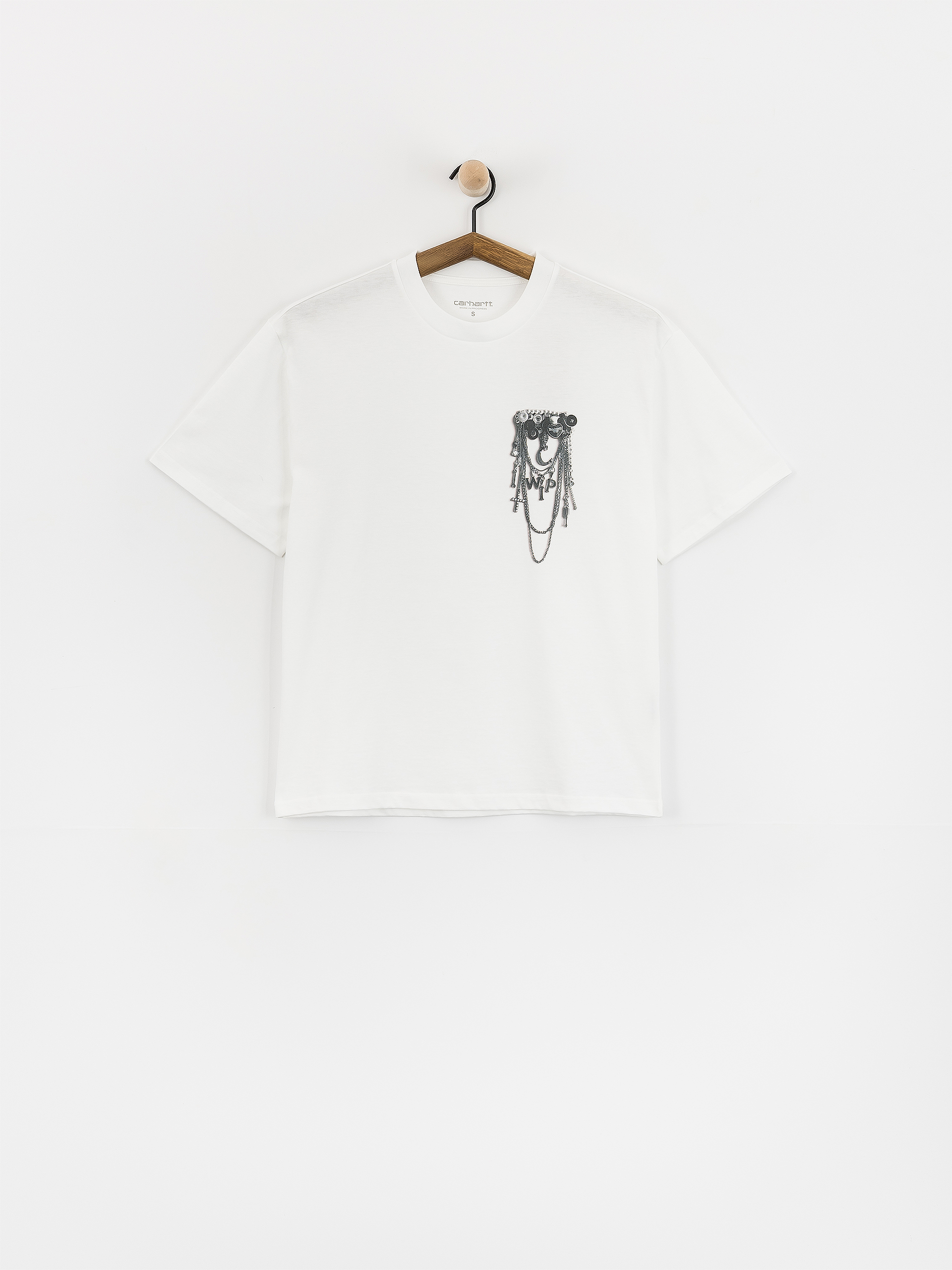 Póló Carhartt WIP Inverted Charm Wmn (white)