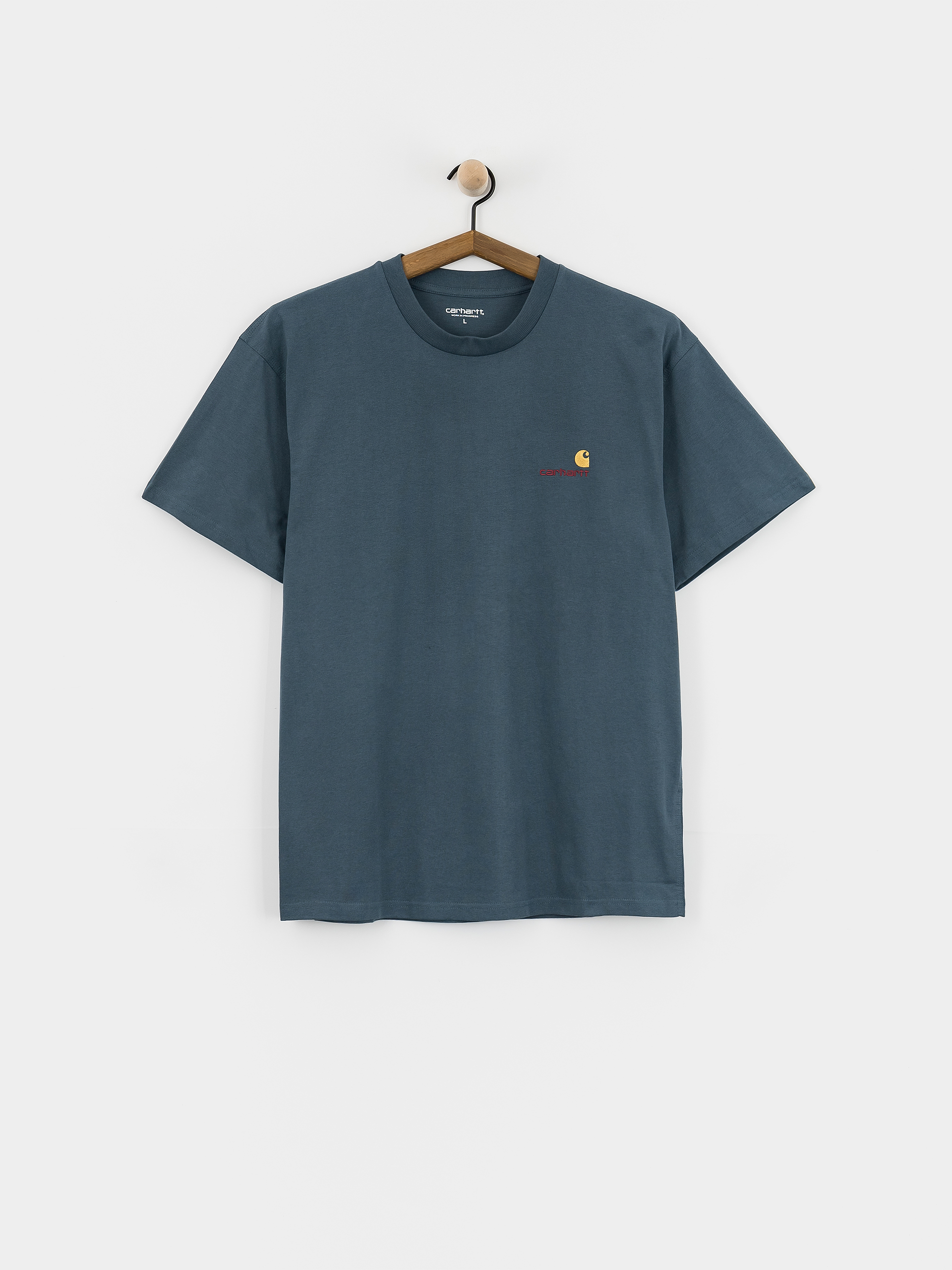 Pu00f3lu00f3 Carhartt WIP American Script (office blue)