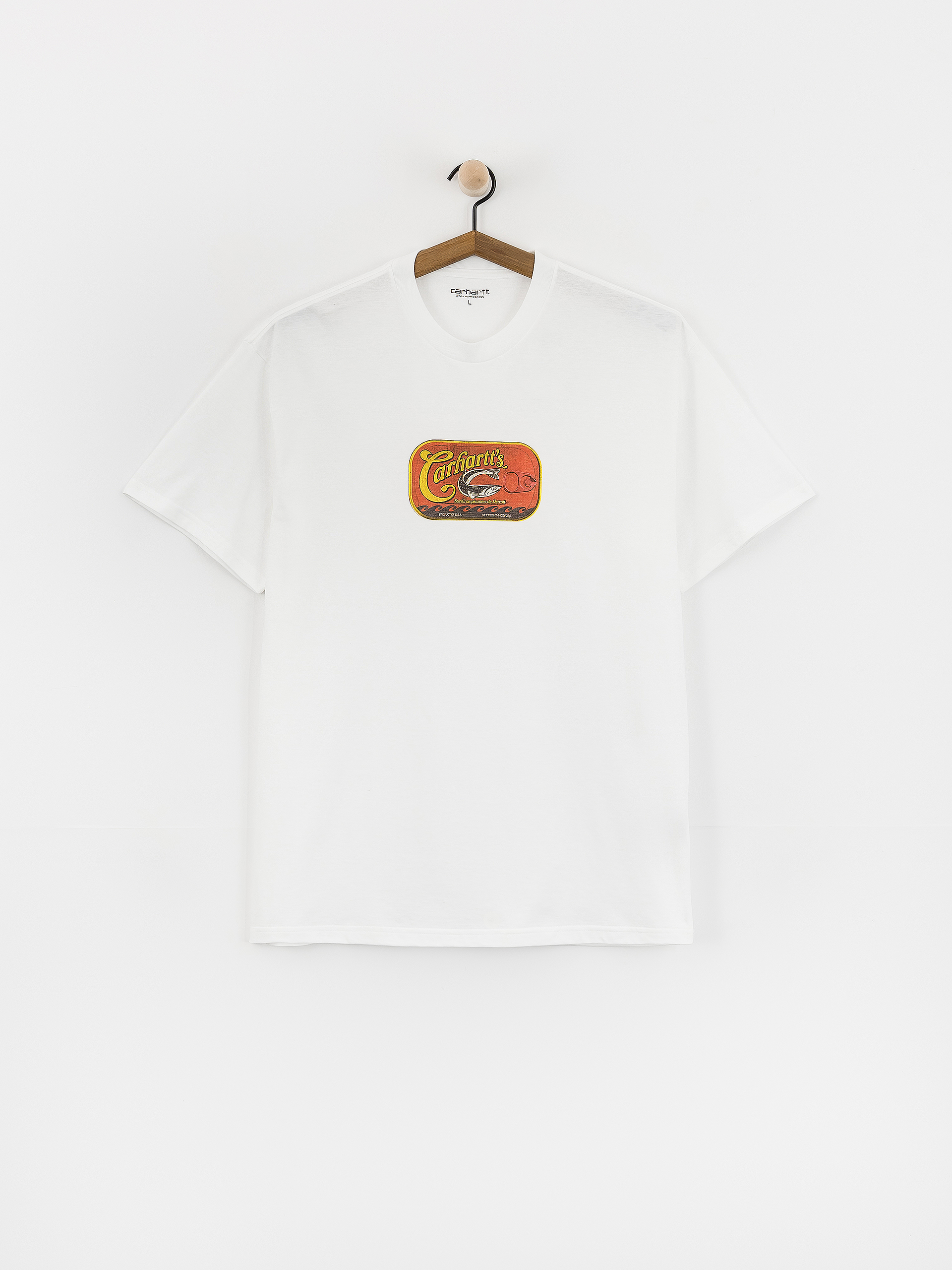 Póló Carhartt WIP Sardinas (white)