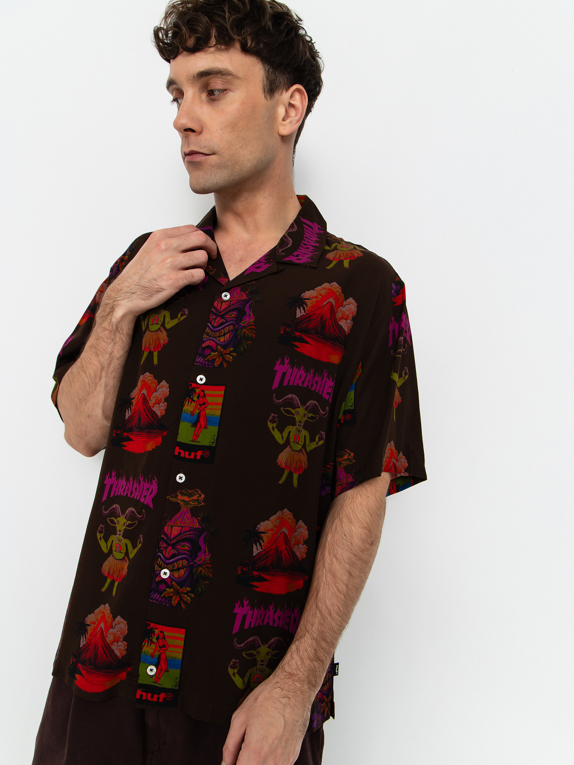 Ing HUF X Thrasher Hawaiian