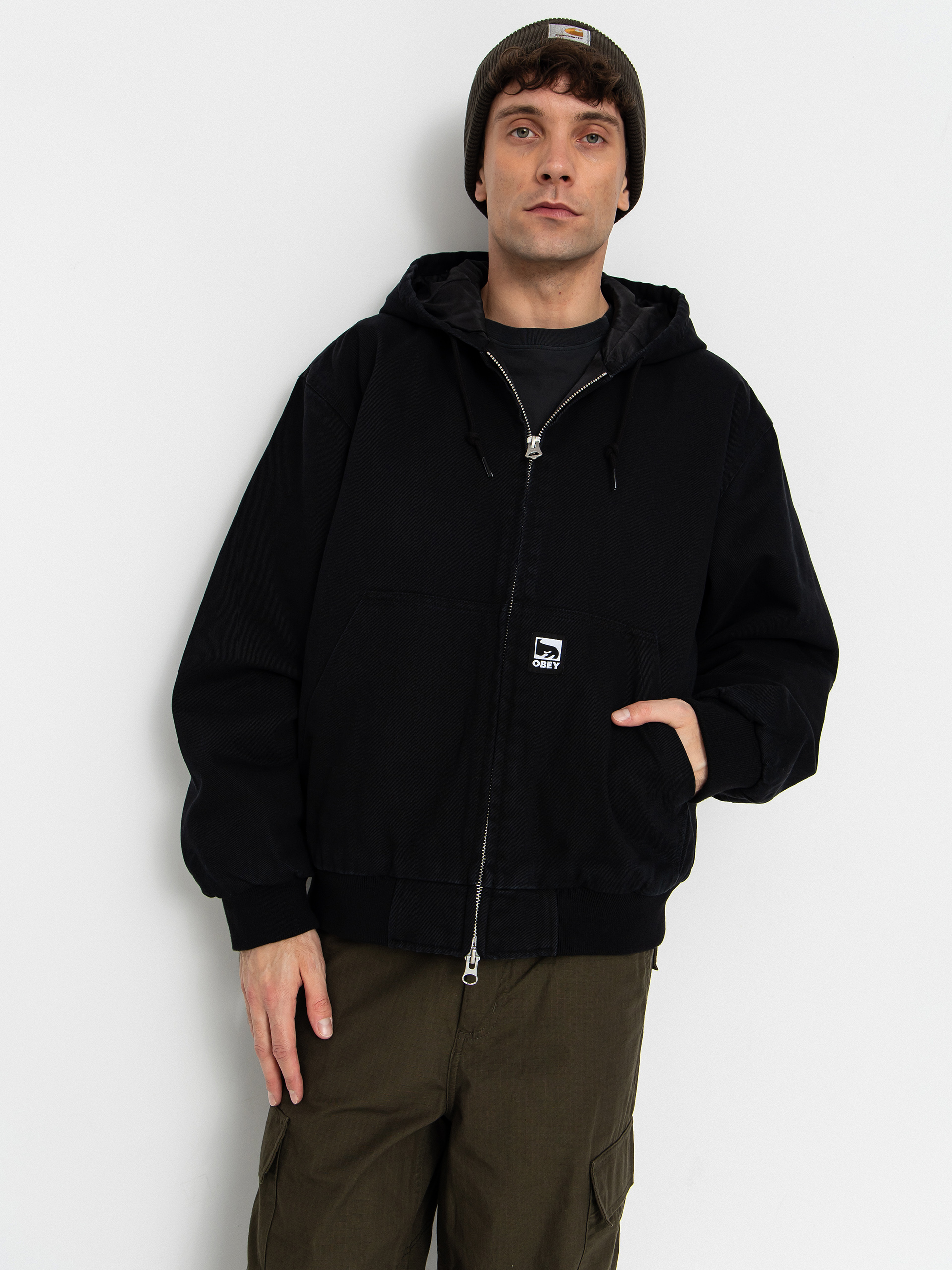 OBEY Obey Randy ZHD Dzseki (black faded wash)