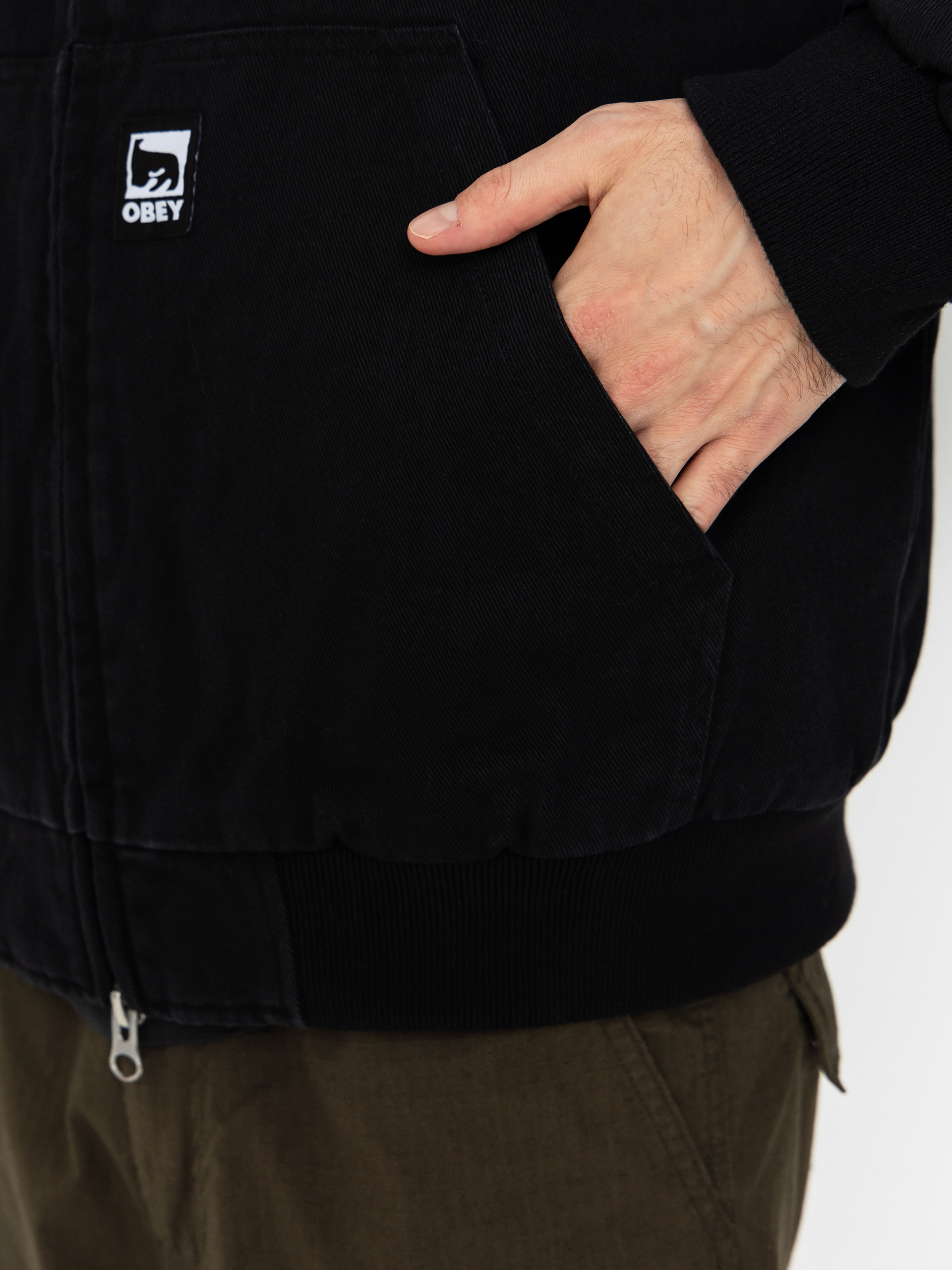 OBEY Obey Randy ZHD Dzseki (black faded wash)