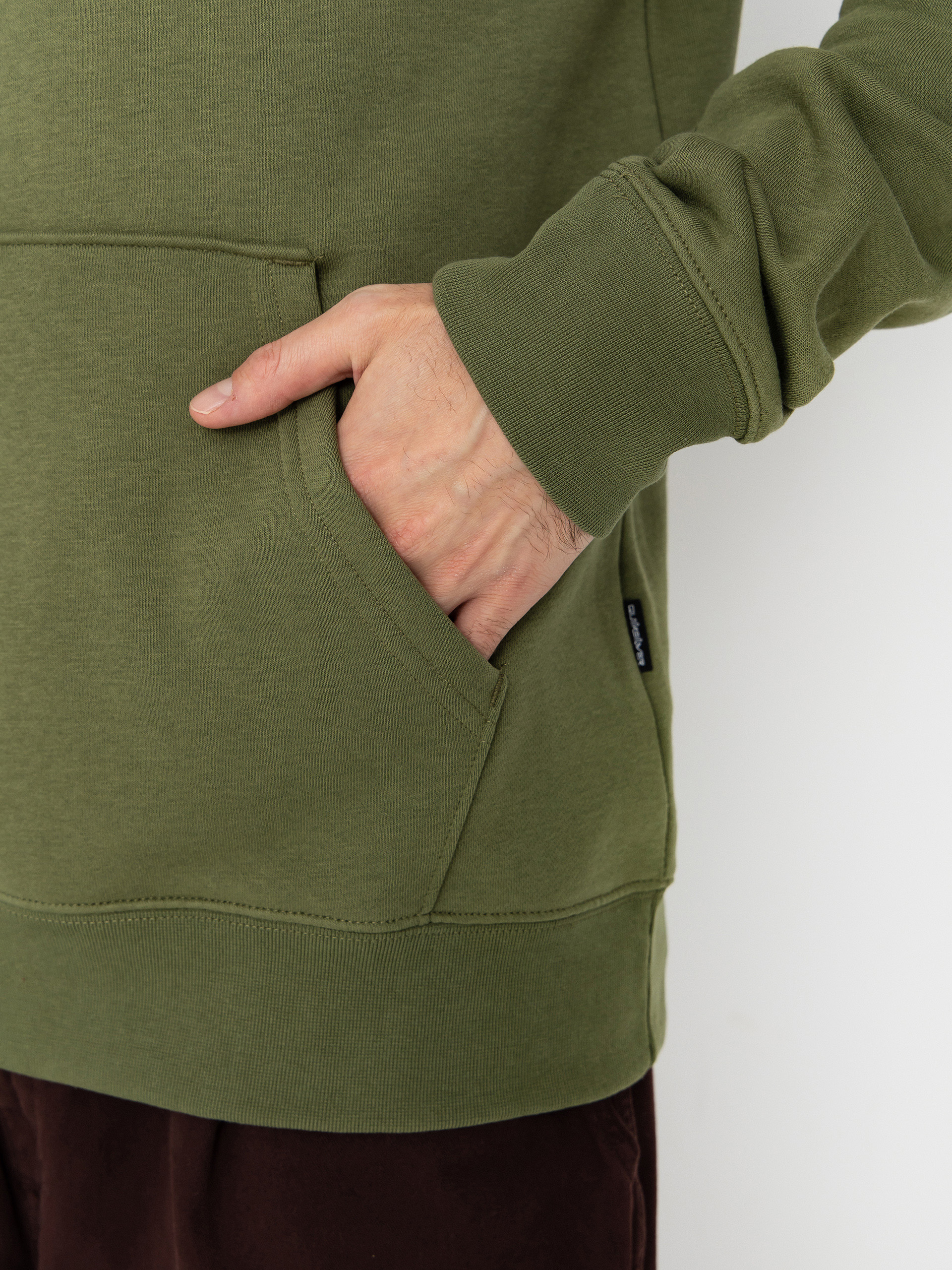 Quiksilver Light Waves HD Kapucnis pulóver (loden green)