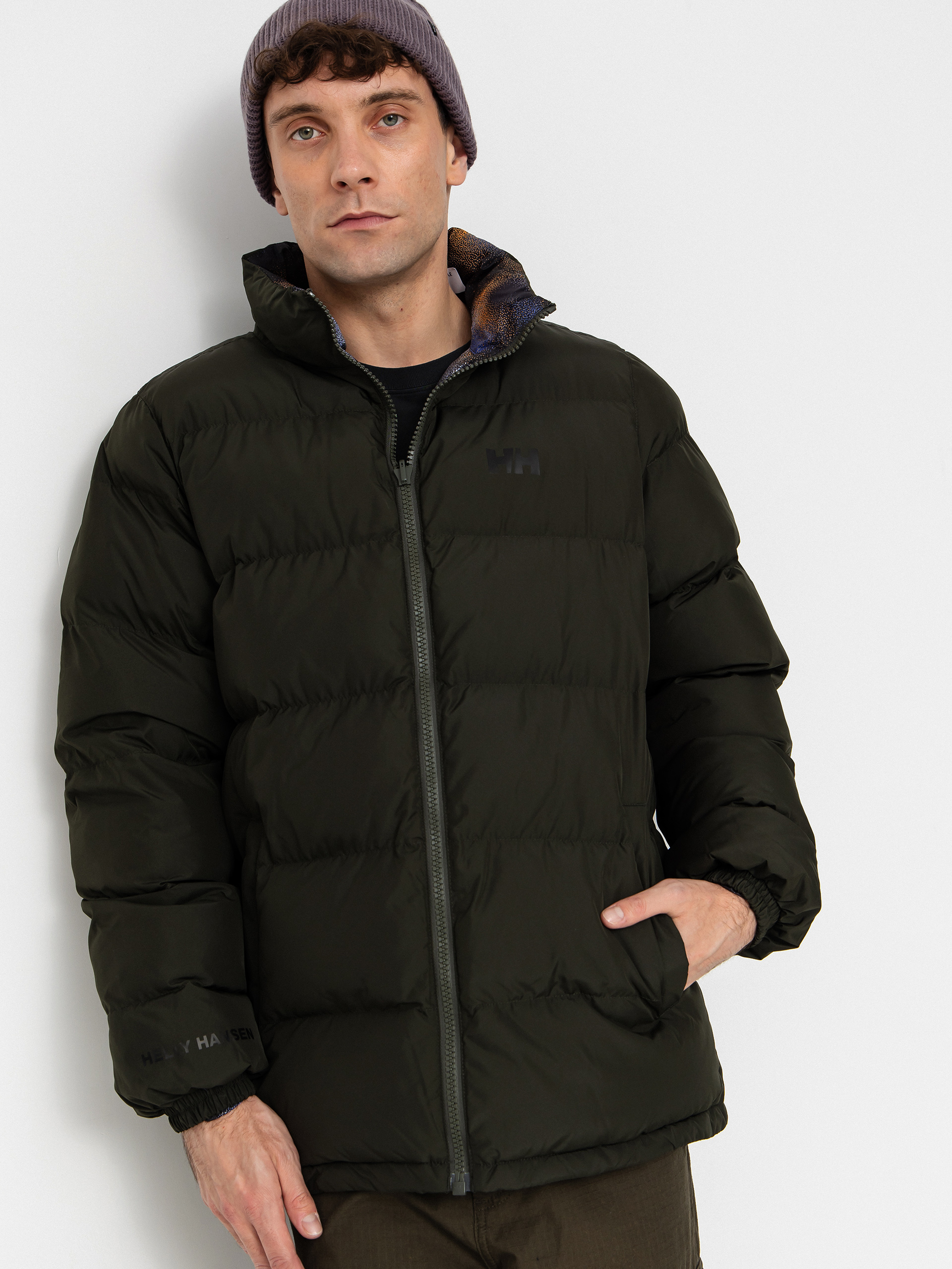 Dzseki Helly Hansen Yu 23 Reversible Puffer (dark utility)