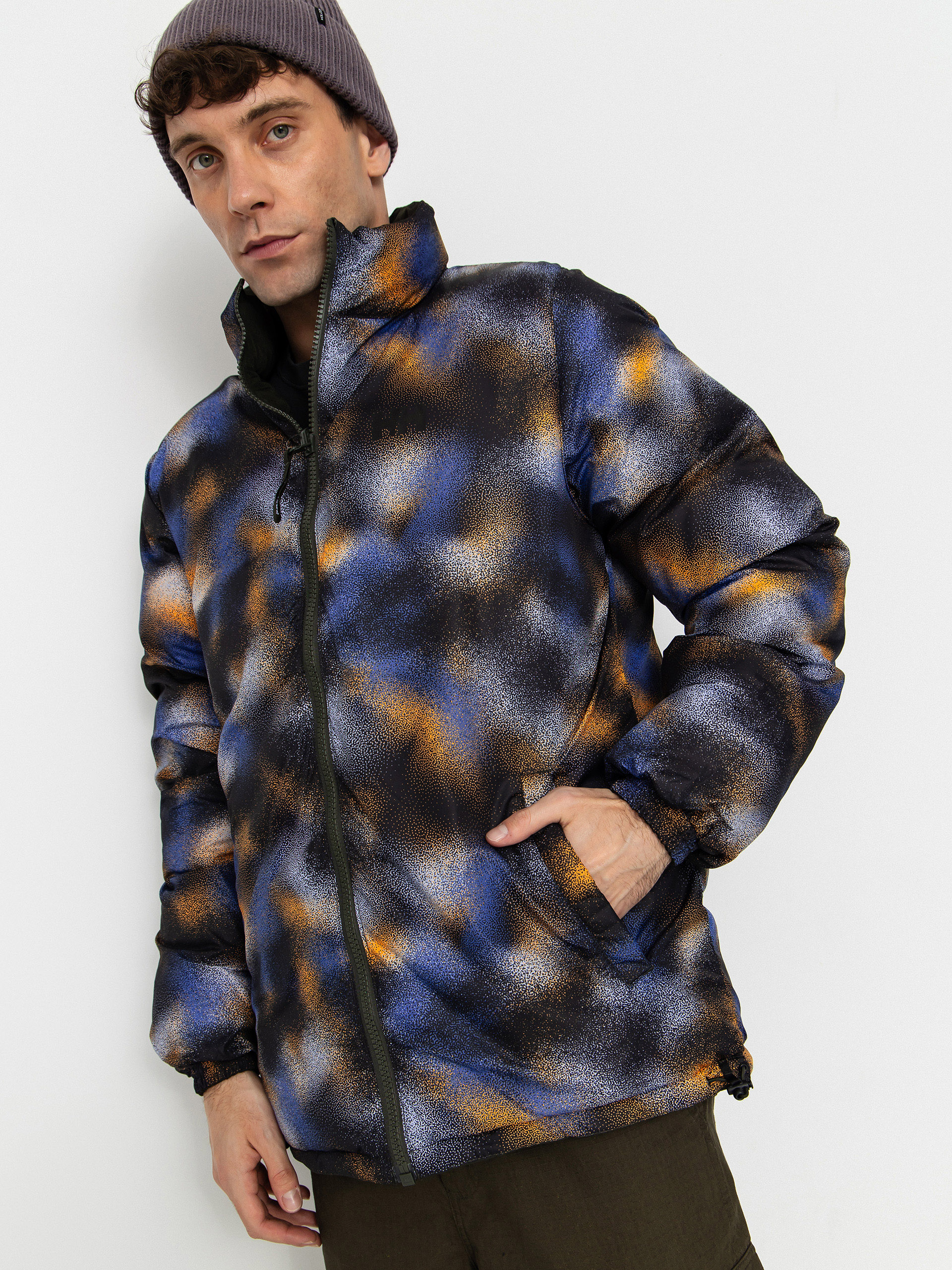 Helly Hansen Yu 23 Reversible Puffer Dzseki (dark utility)
