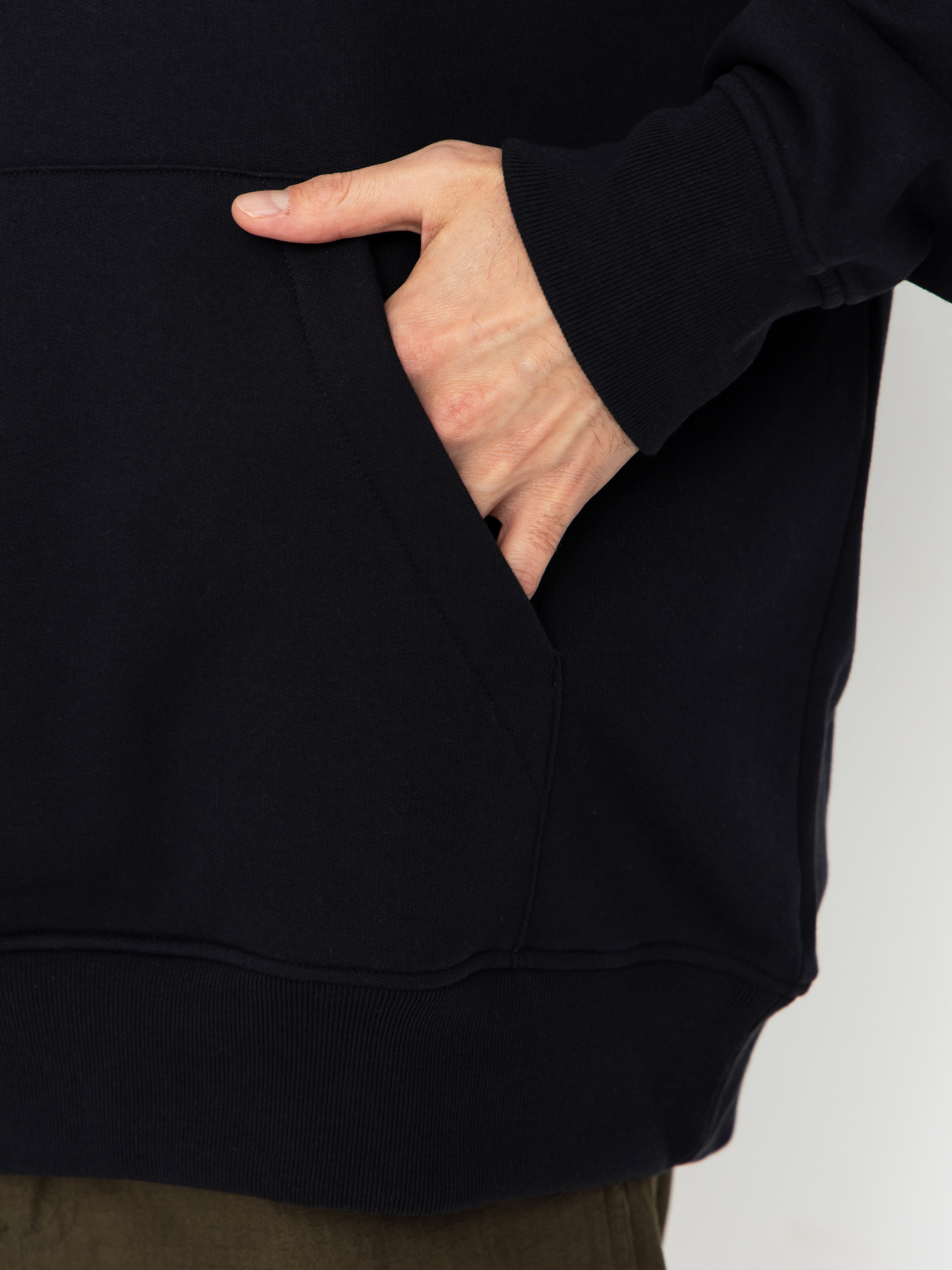 Burton Mountain HD Kapucnis pulóver (true black)