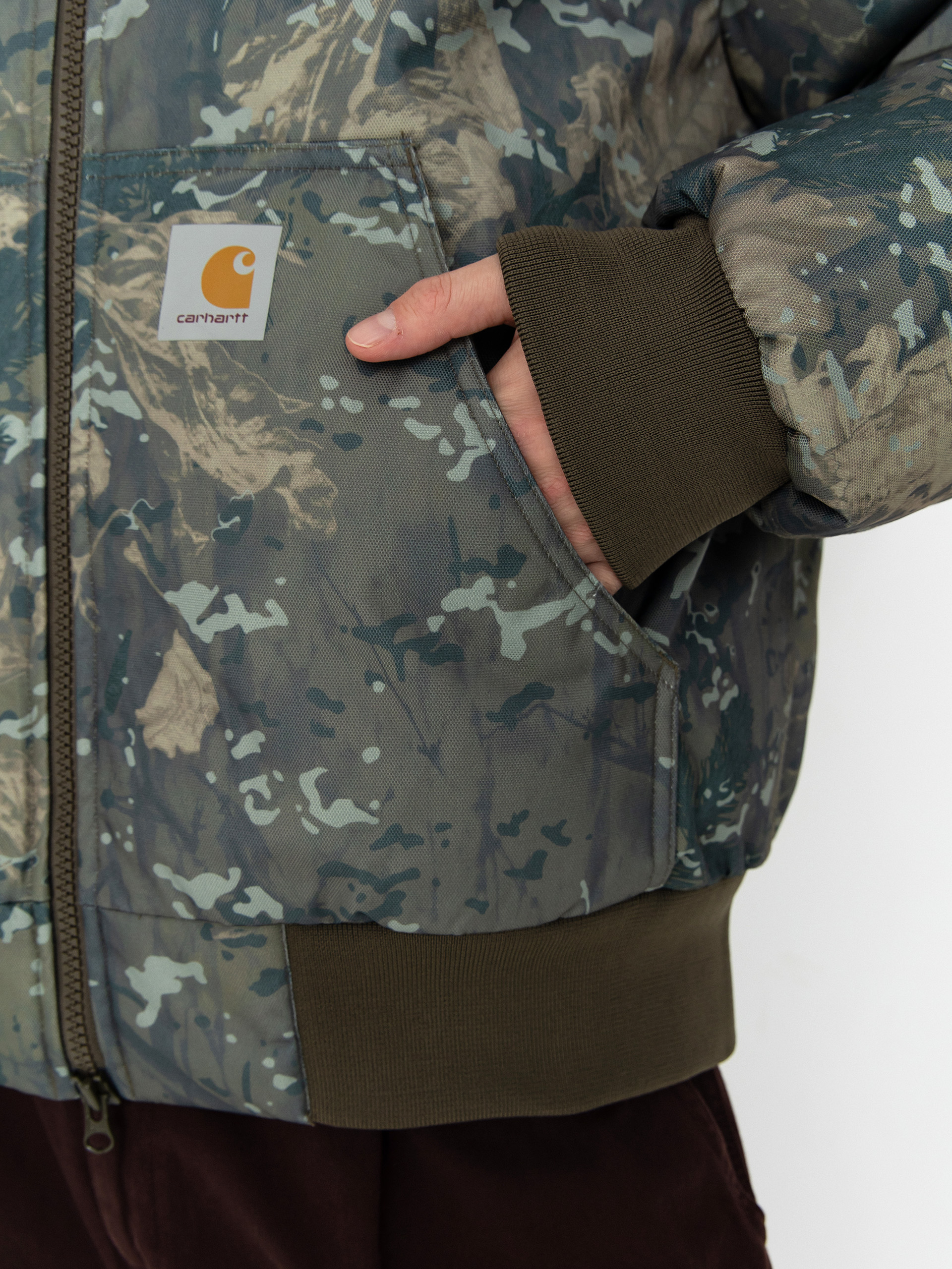 Dzseki Carhartt WIP OG Active Cold (camo combi/green)
