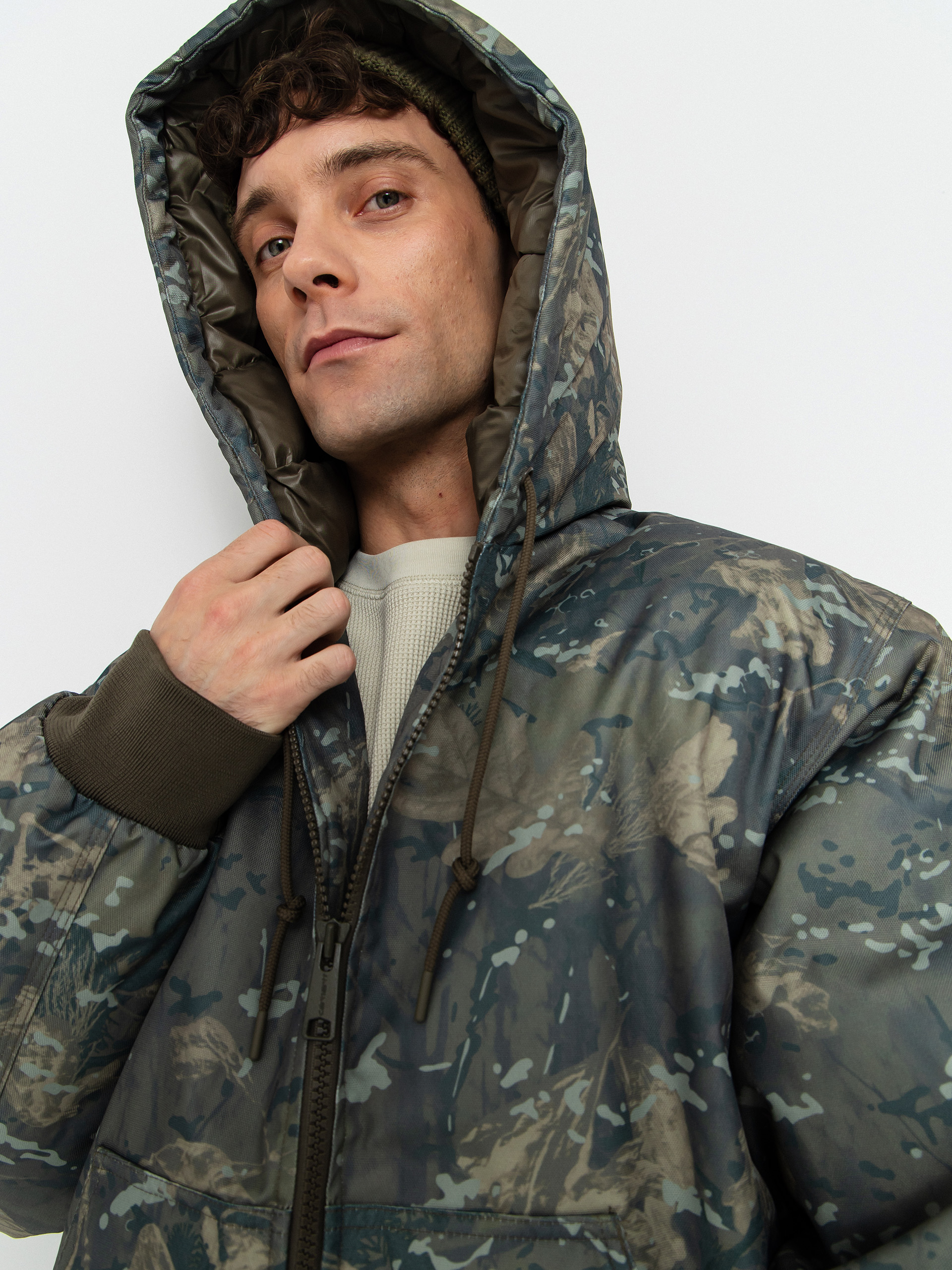 Dzseki Carhartt WIP OG Active Cold (camo combi/green)
