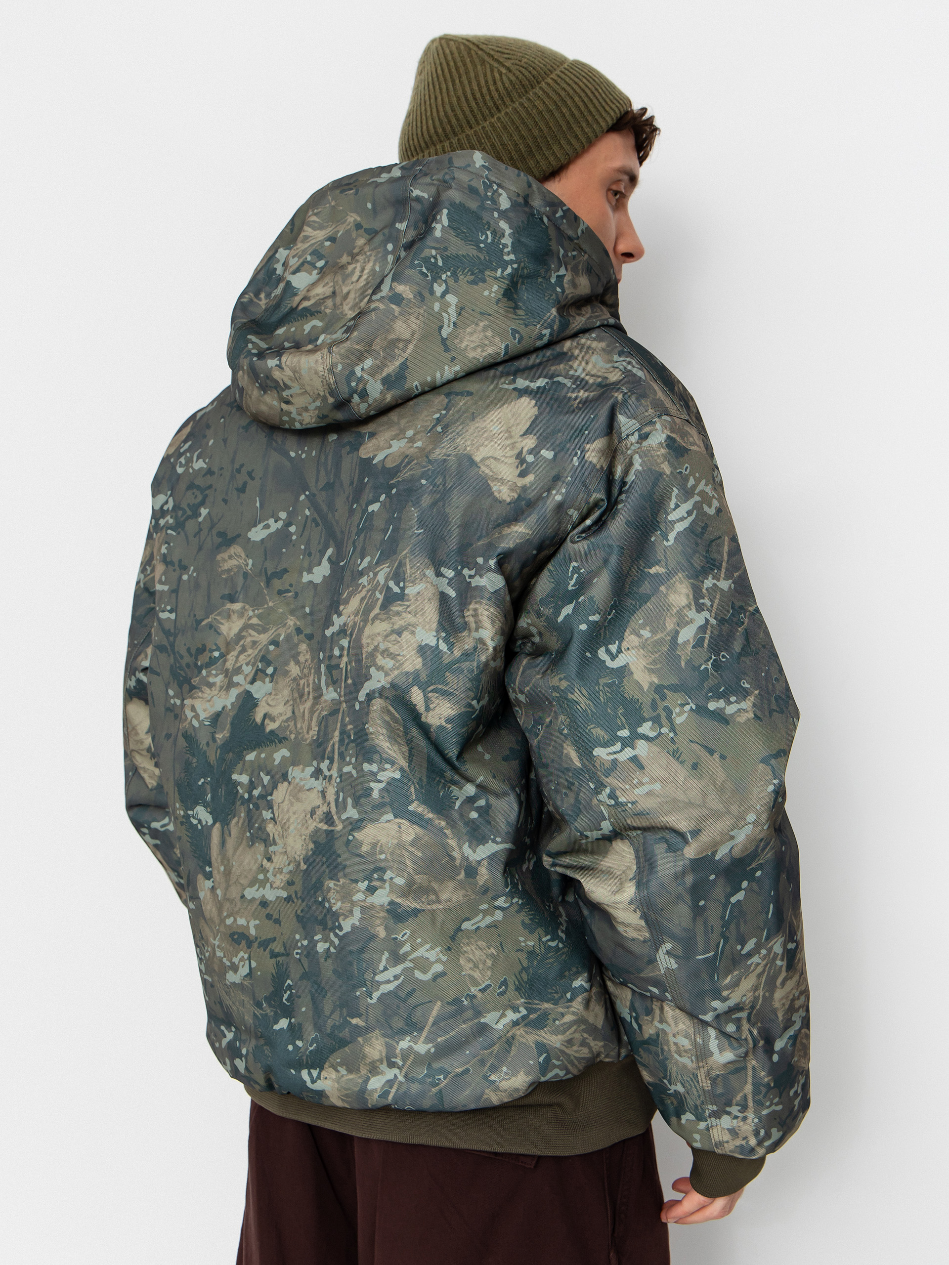 Dzseki Carhartt WIP OG Active Cold (camo combi/green)