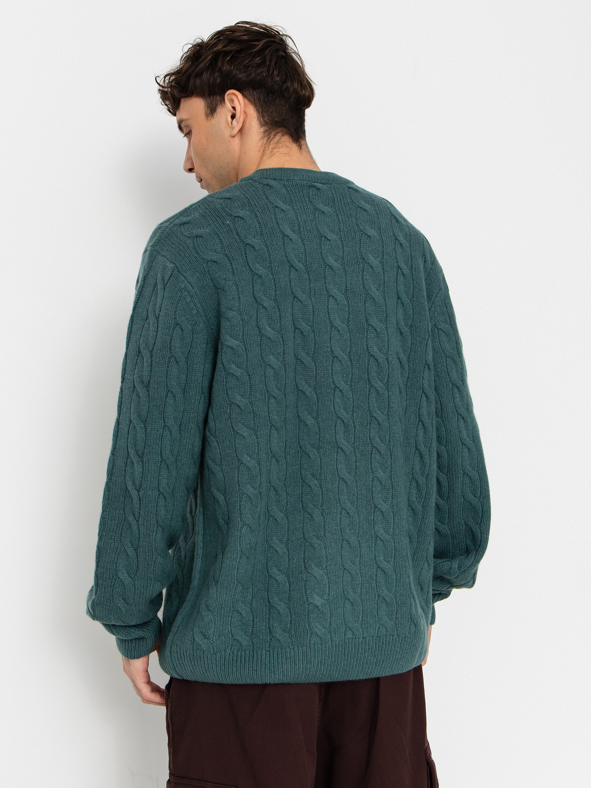 Pulóver Carhartt WIP Signature (silver pine/jupiter)