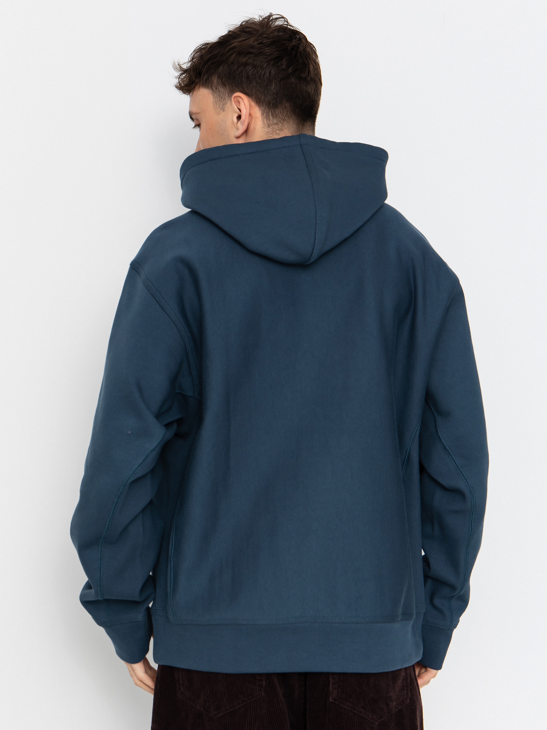 Carhartt WIP American Script HD Kapucnis pulóver (office blue)