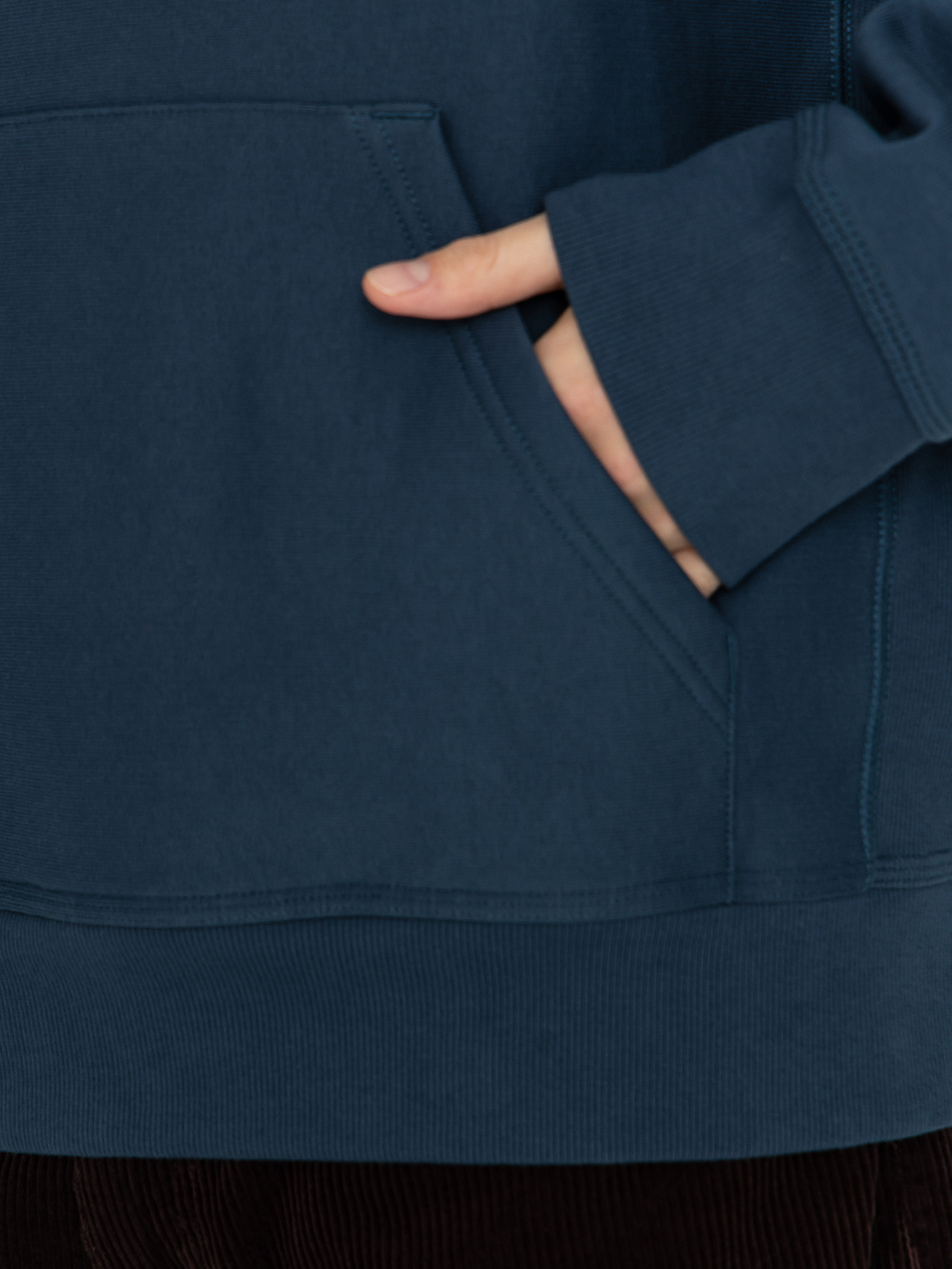 Carhartt WIP American Script HD Kapucnis pulóver (office blue)