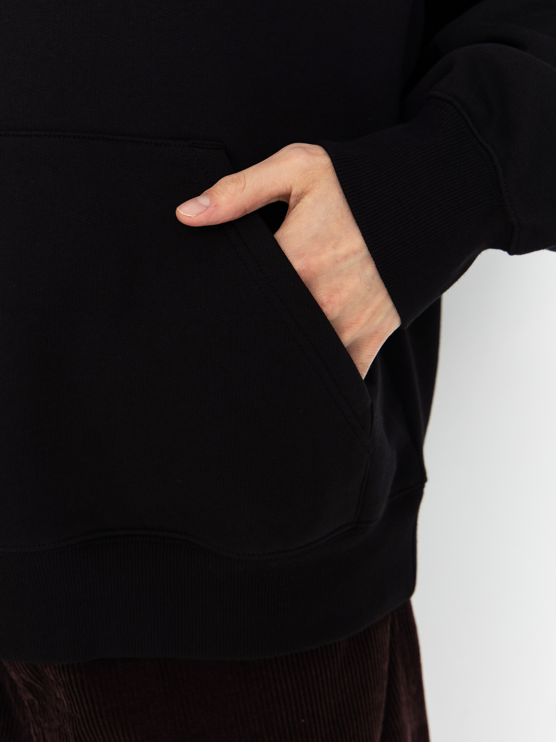 Carhartt WIP Caps HD Kapucnis pulóver (black)