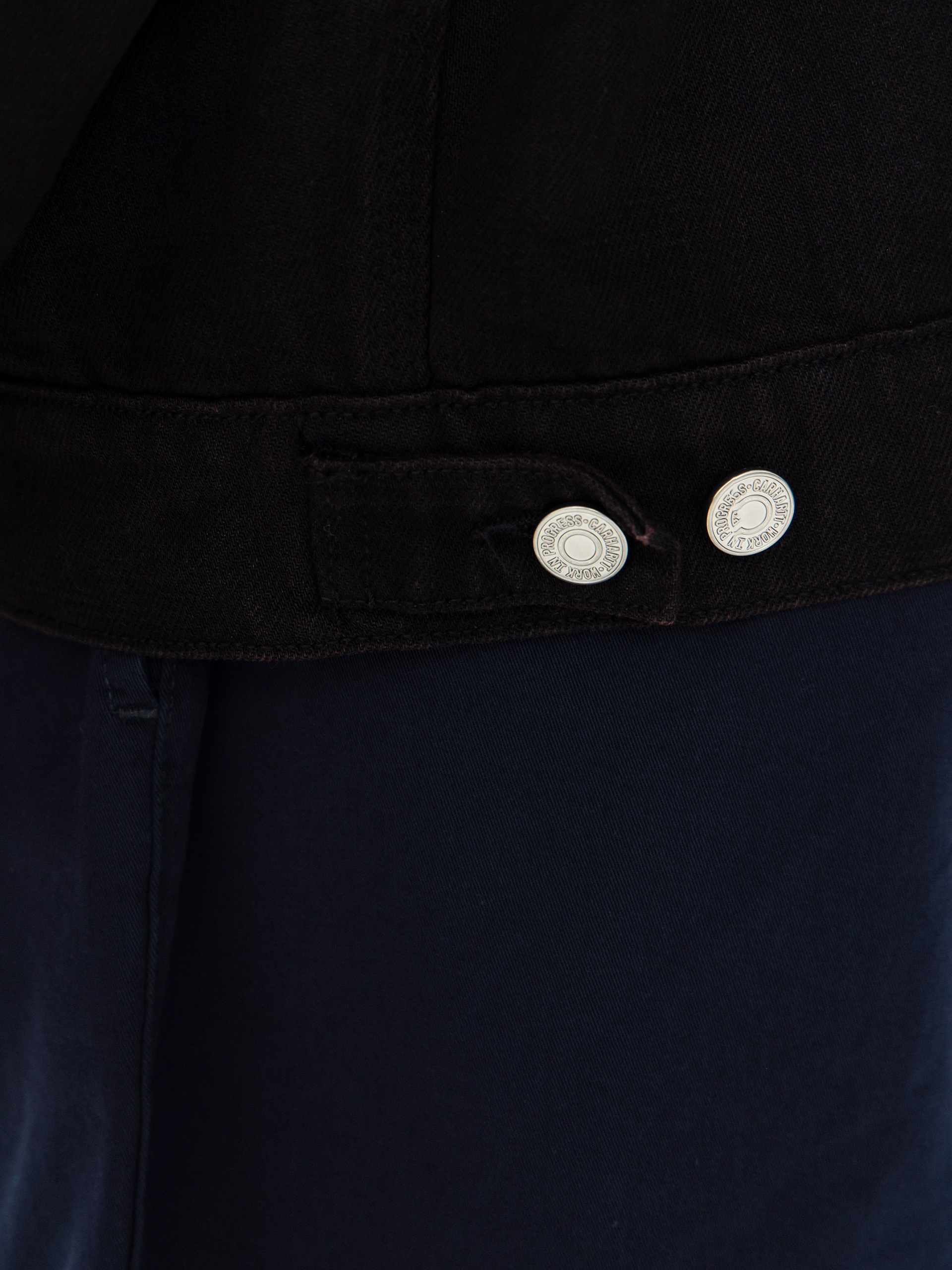 Carhartt WIP Everson Trucker Dzseki (everson print/black/palisander)