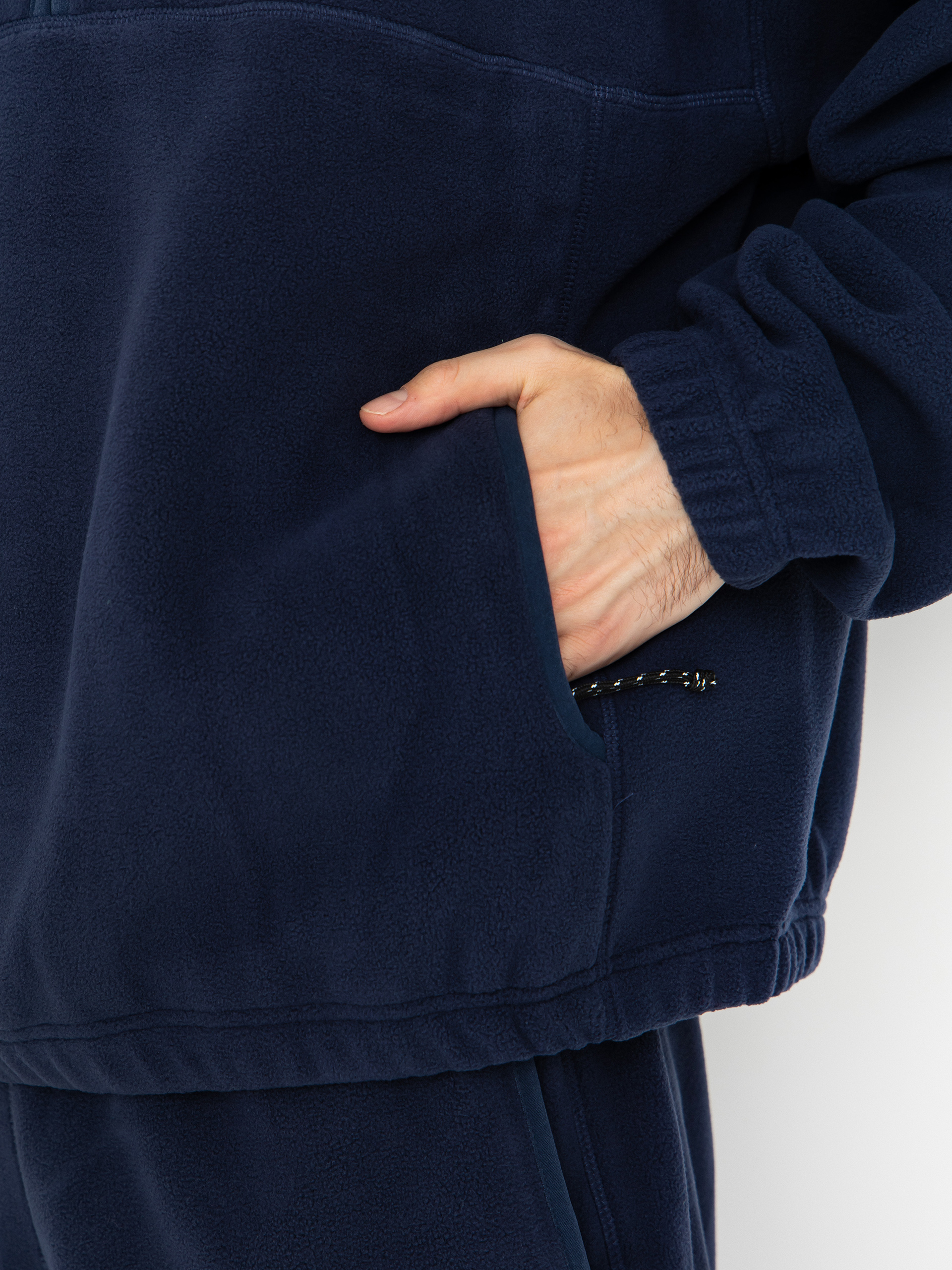 Polar Skate Ivan Half Zip Kardigán (grey blue)