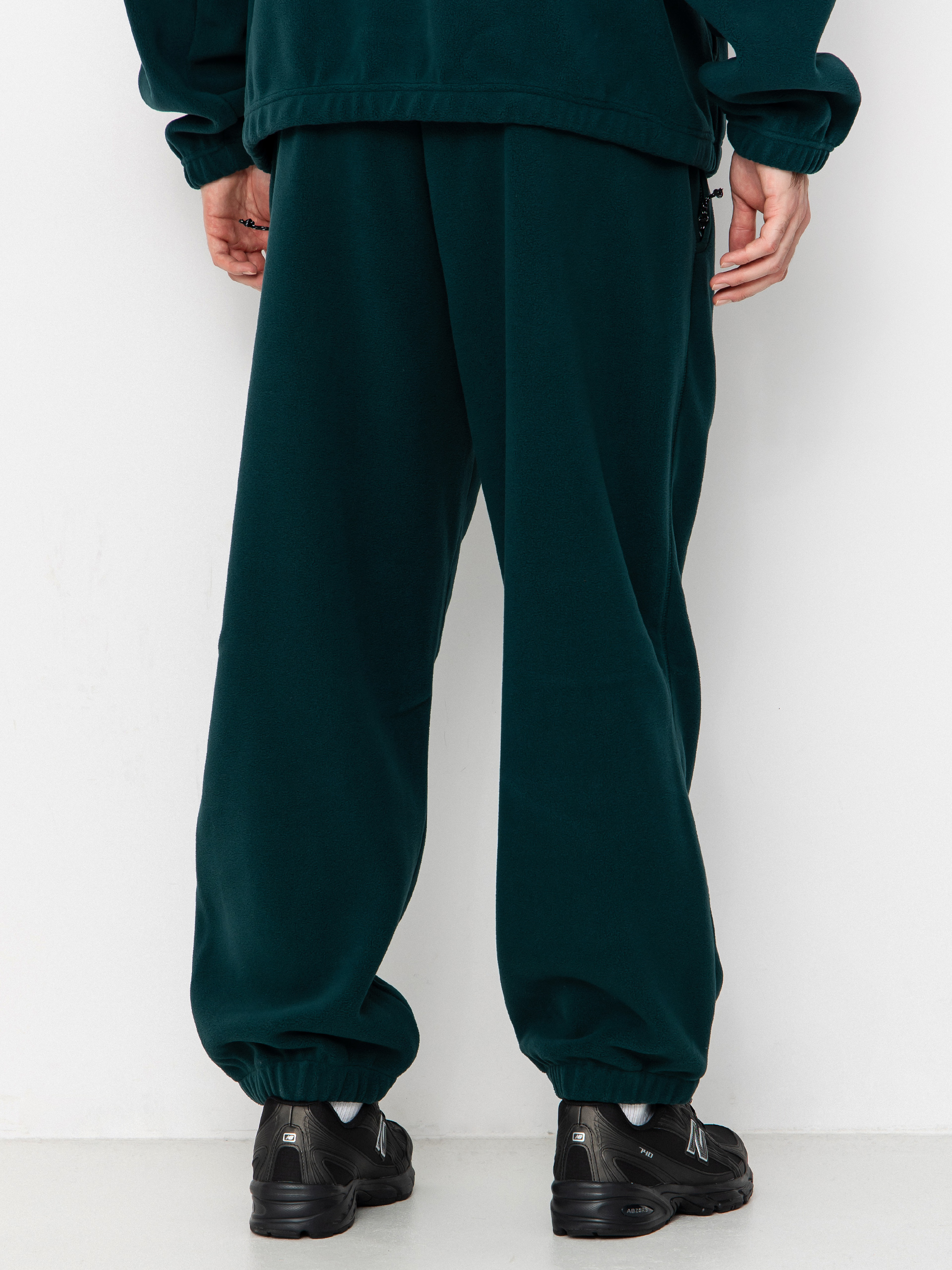 Polar Skate Ivan Fleece Kisnadrág (dark emerald)