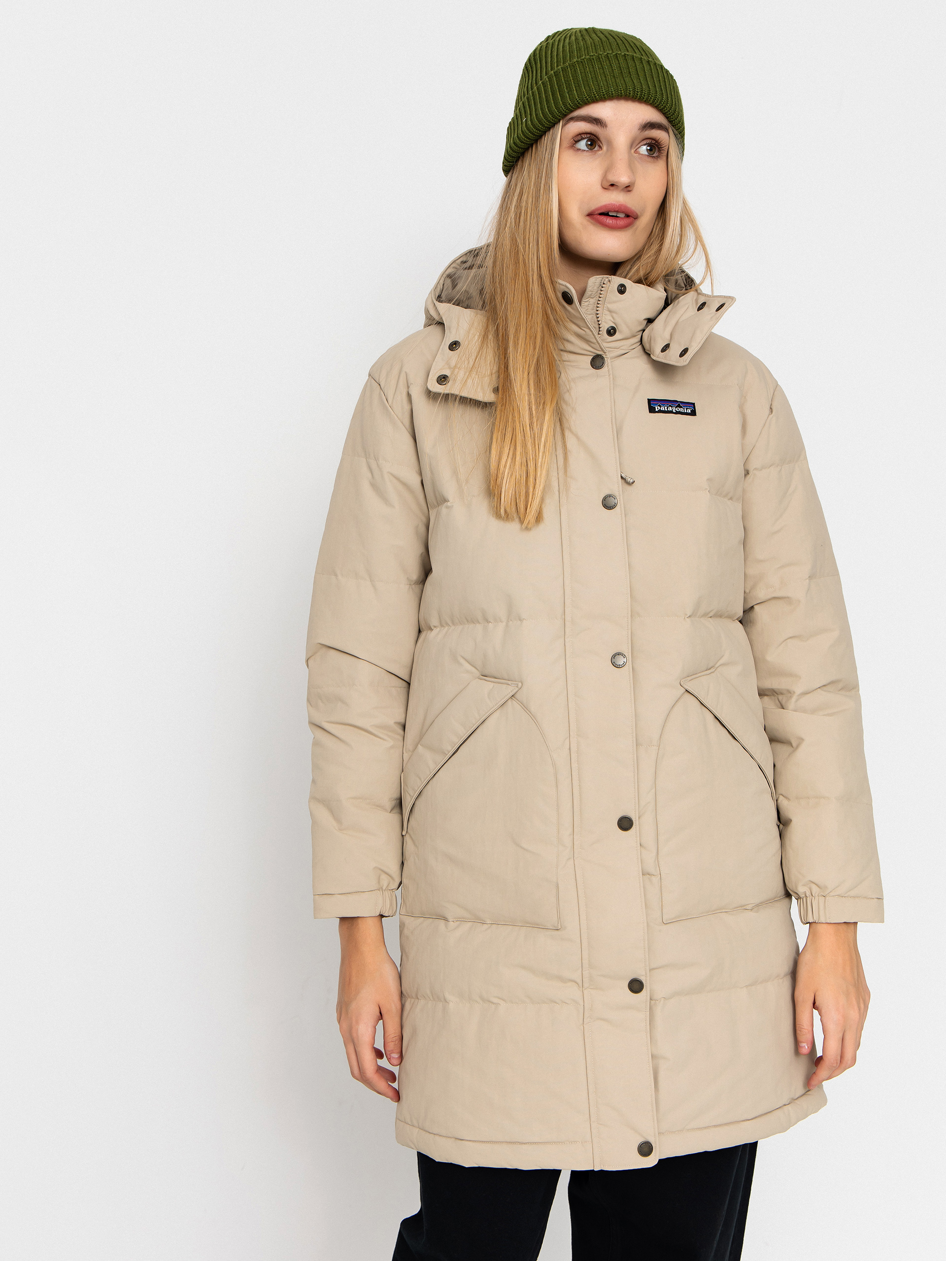 Patagonia Downdrift Parka Dzseki Wmn (oar tan)