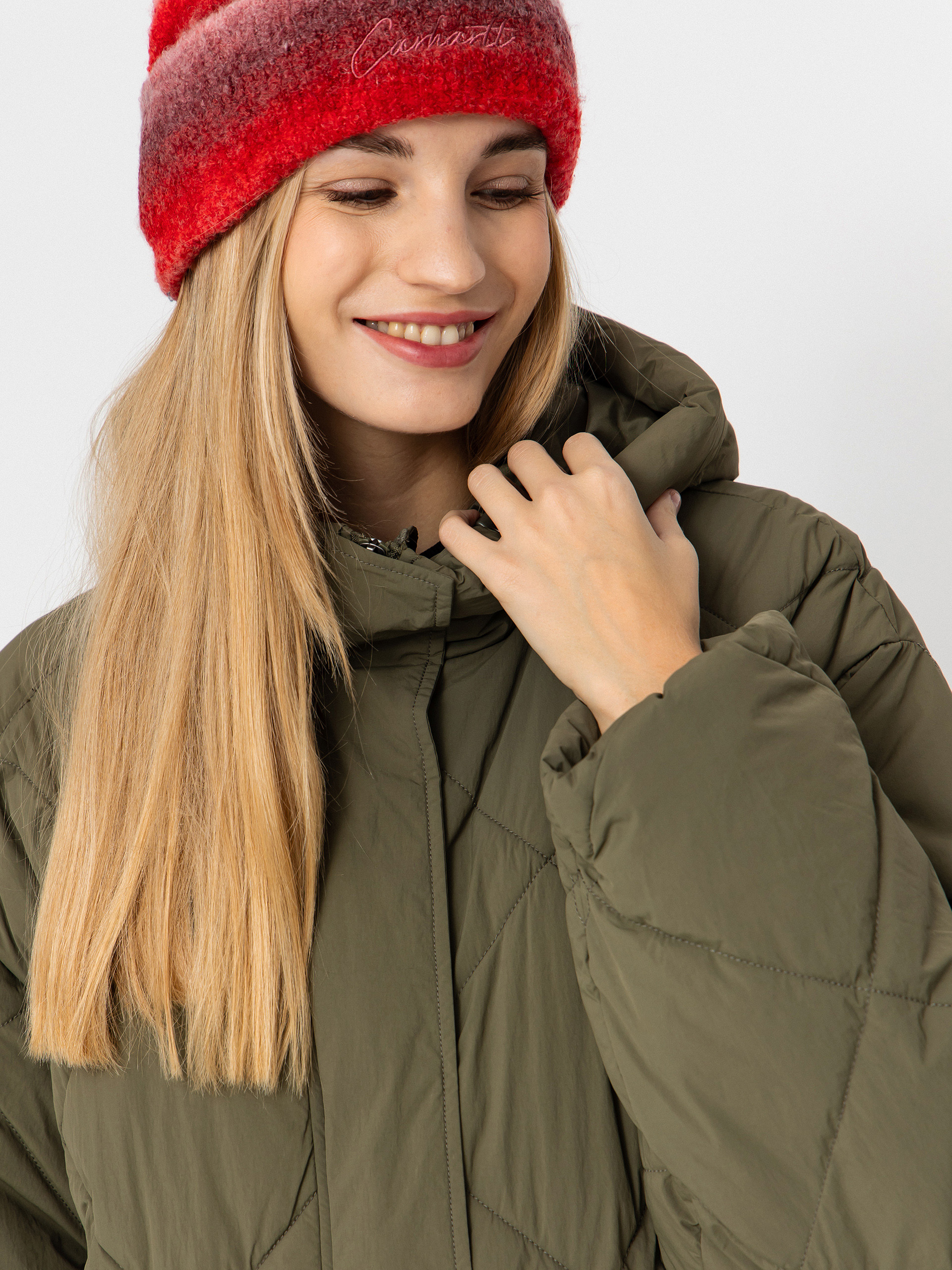 Dzseki Volcom Out Of Boxy Puff Wmn (wintermoss)