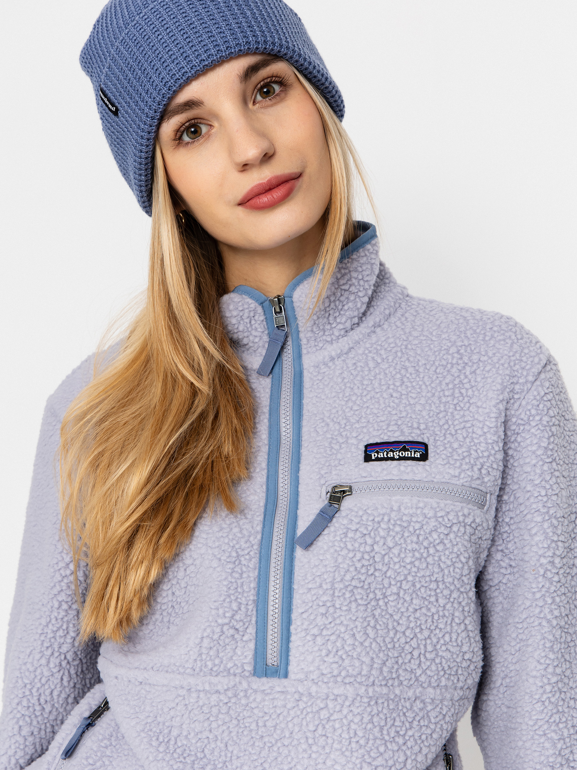 Női Patagonia Retro Pile Marsupial Polár pulóver (permafrost purple)
