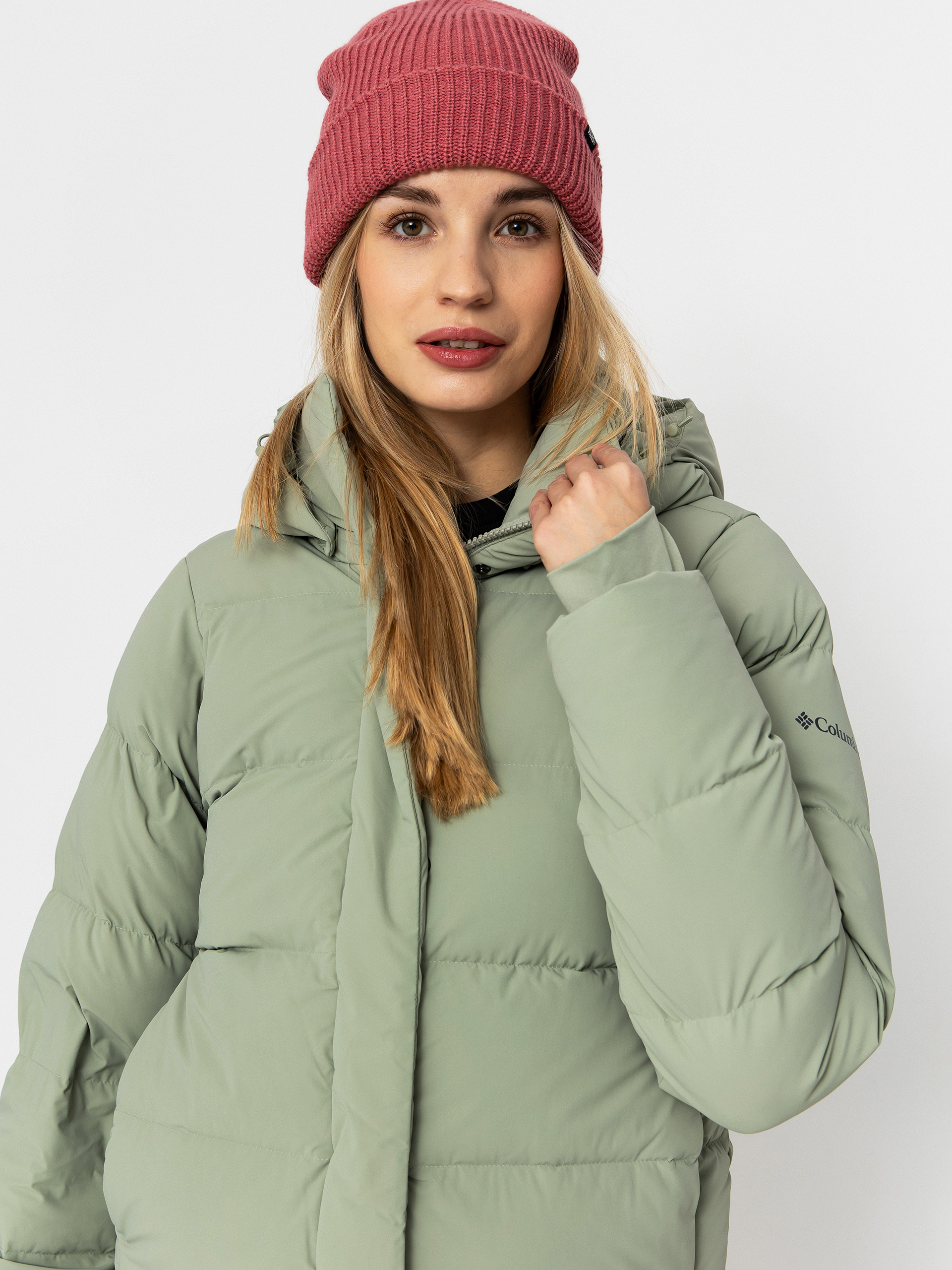 Columbia Amaze Puff Mid Hooded Wmn Dzseki (safari)