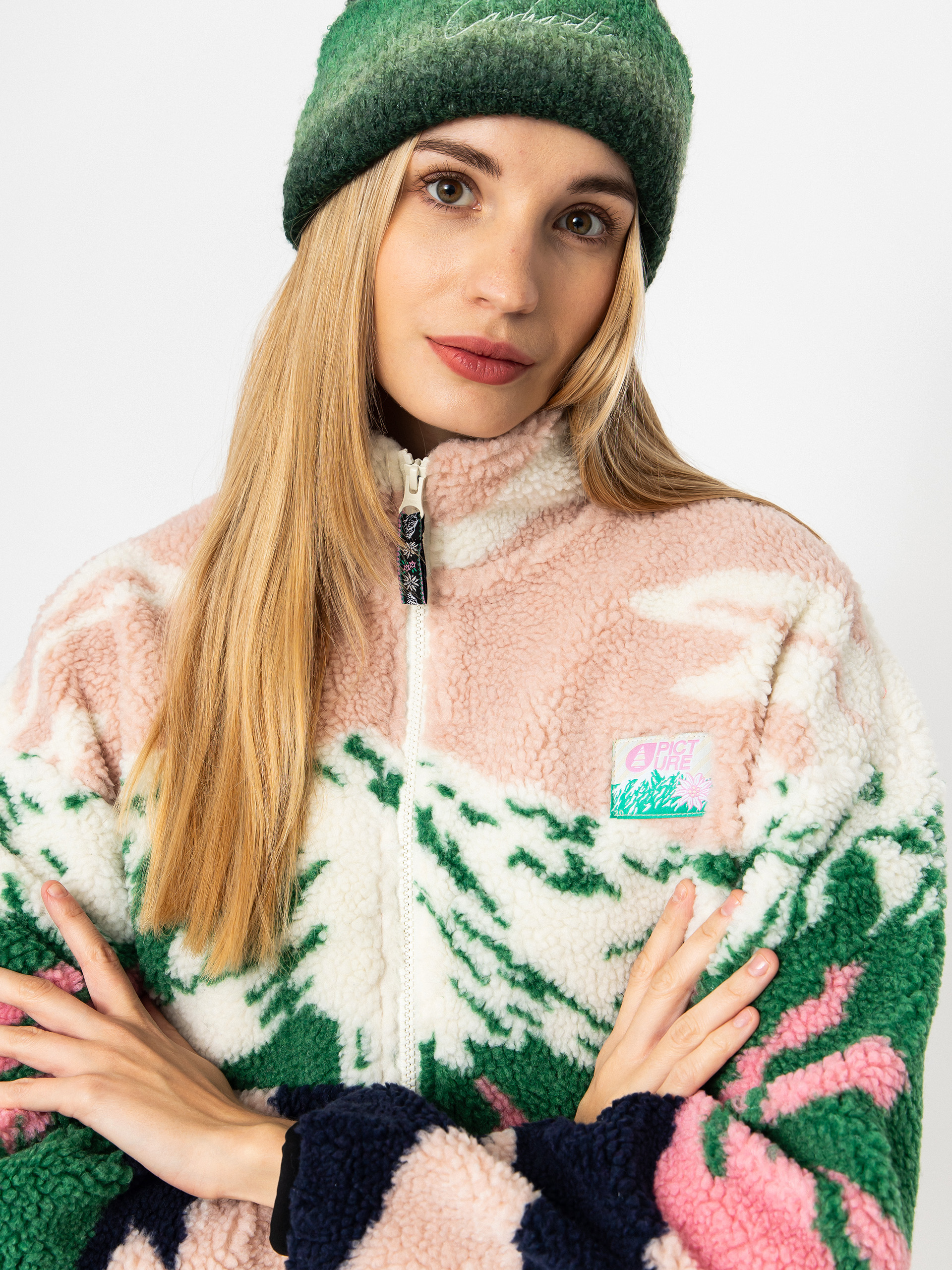 Női Picture Nyss Polár pulóver (cloudy landscape women)