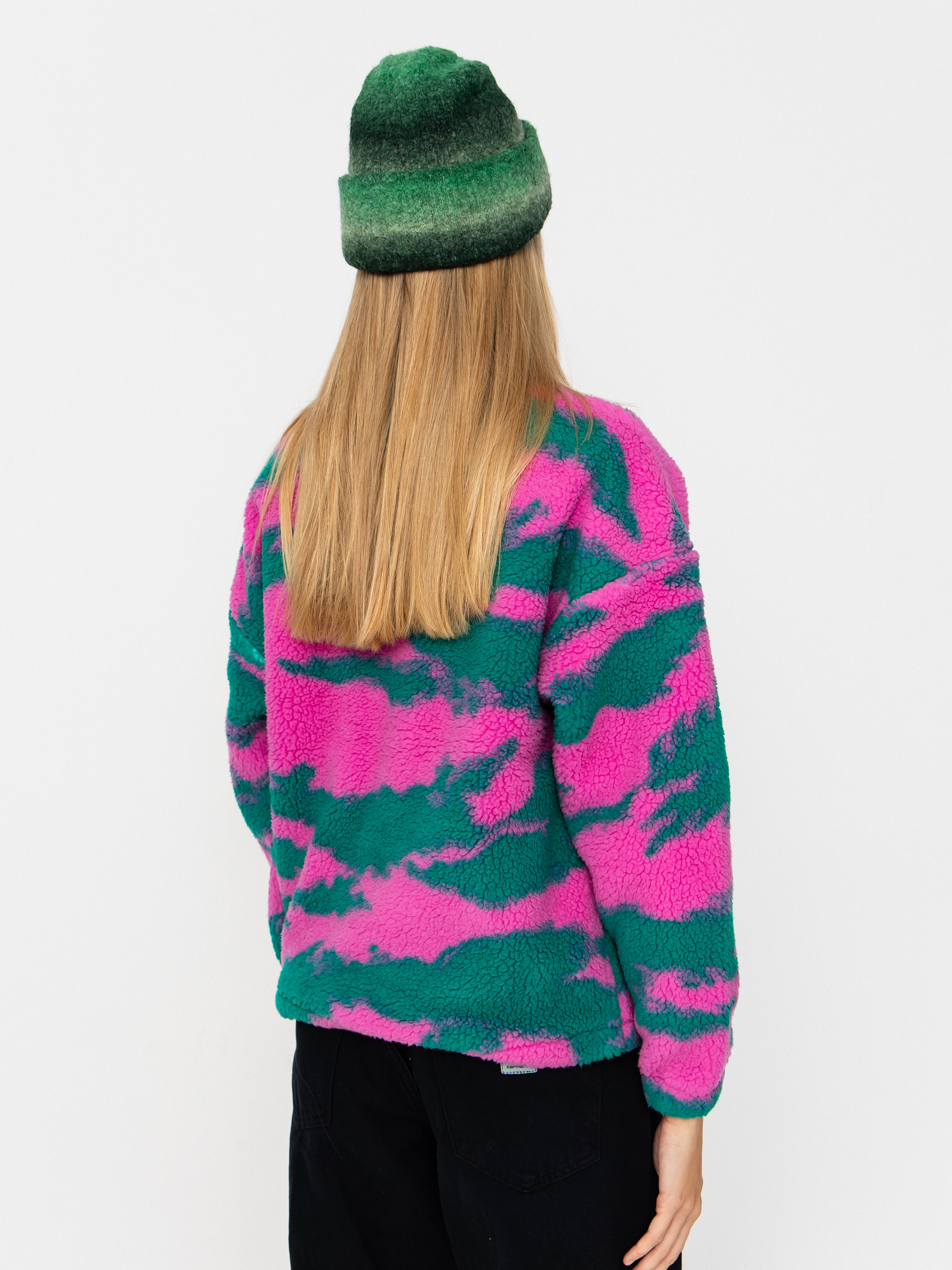 Női Picture Gypsi Polár pulóver (retro bliss print)