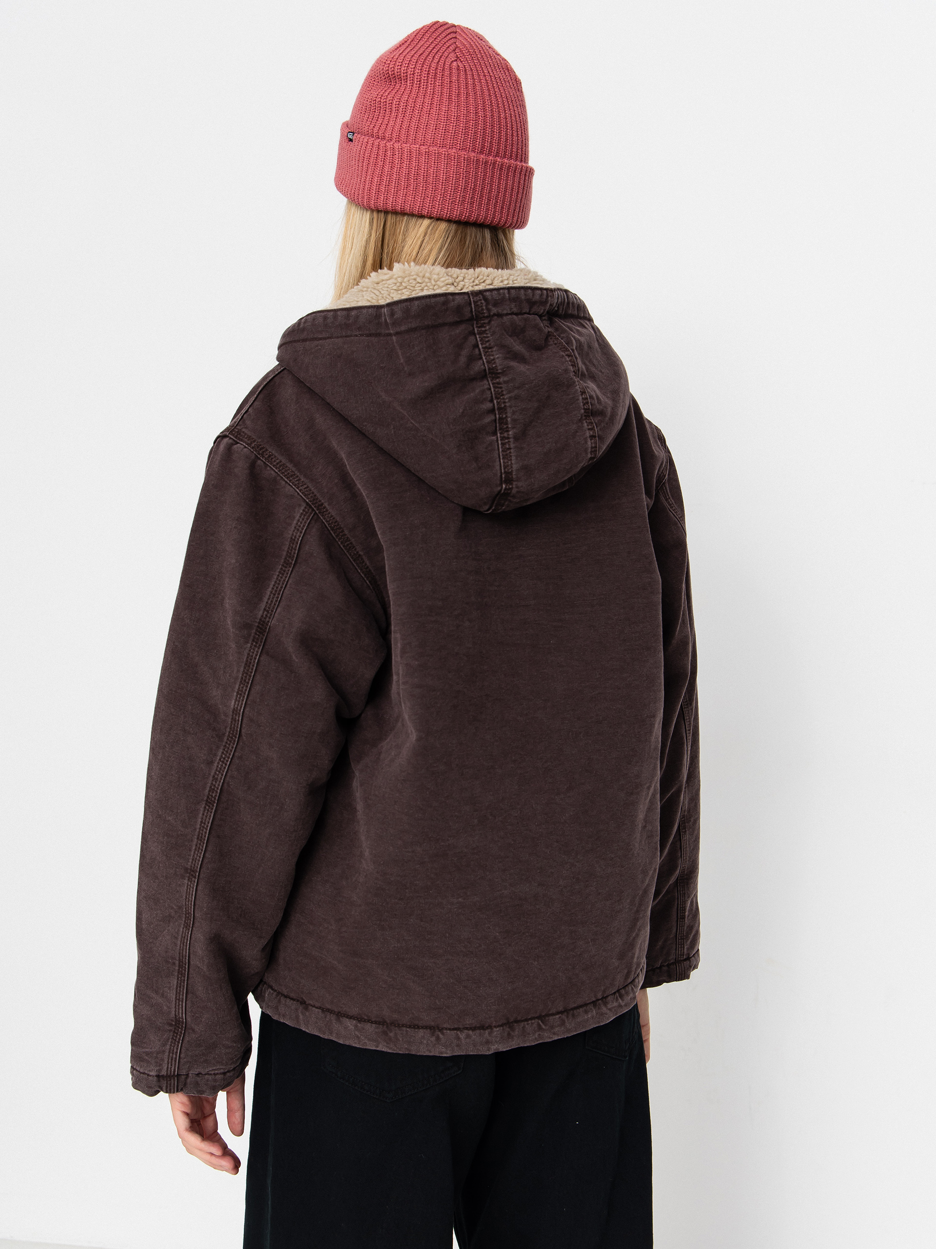Dzseki Carhartt WIP Hooded Mitch Wmn (palisander)