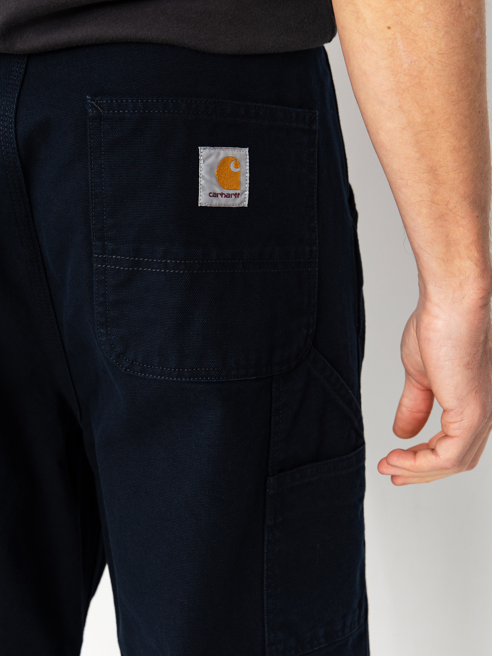 Kisnadrág Carhartt WIP OG Single Knee (deep night/stone washed)