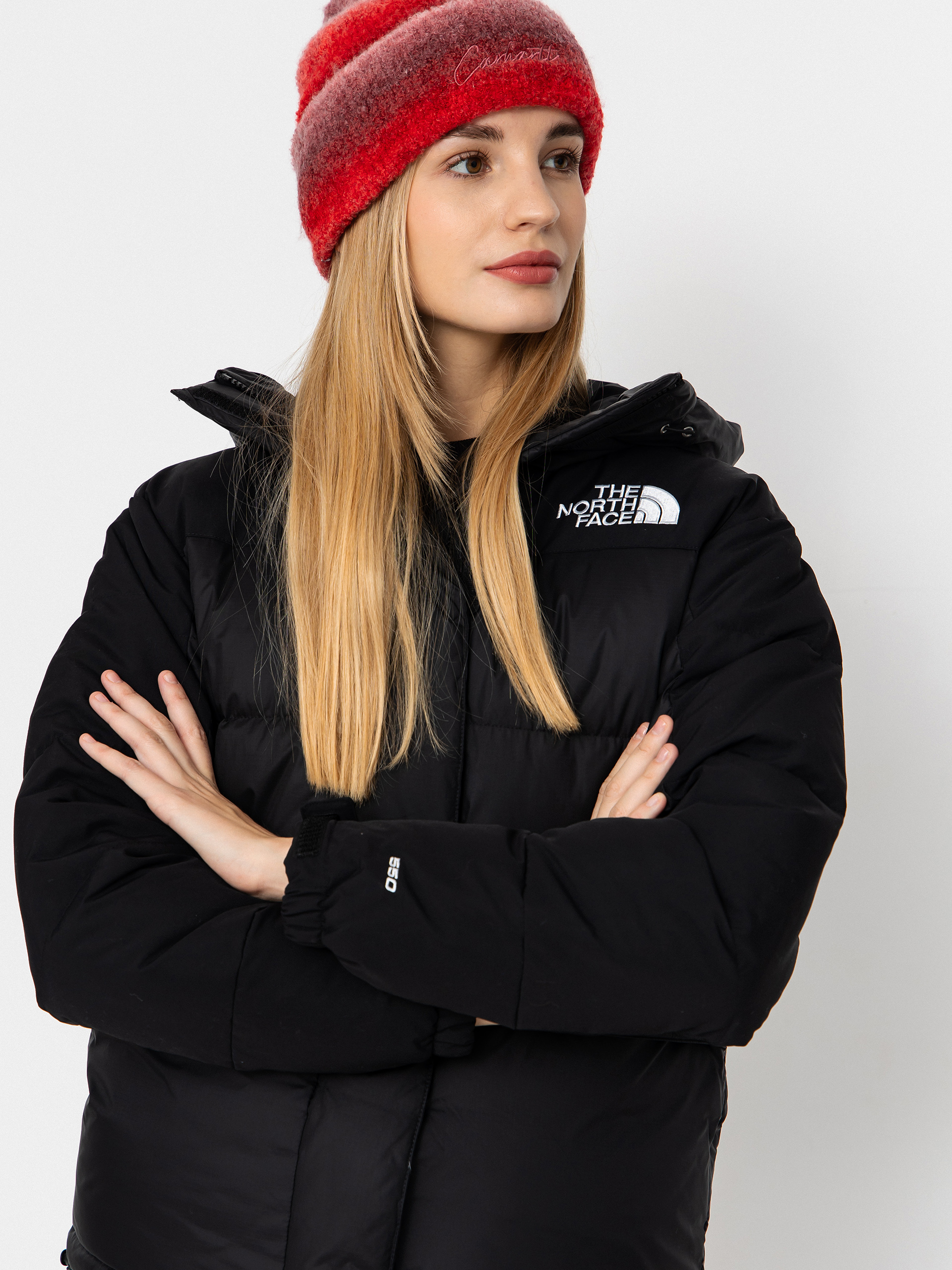 Dzseki The North Face Hmlyn Down Parka Wmn (tnf black/r)