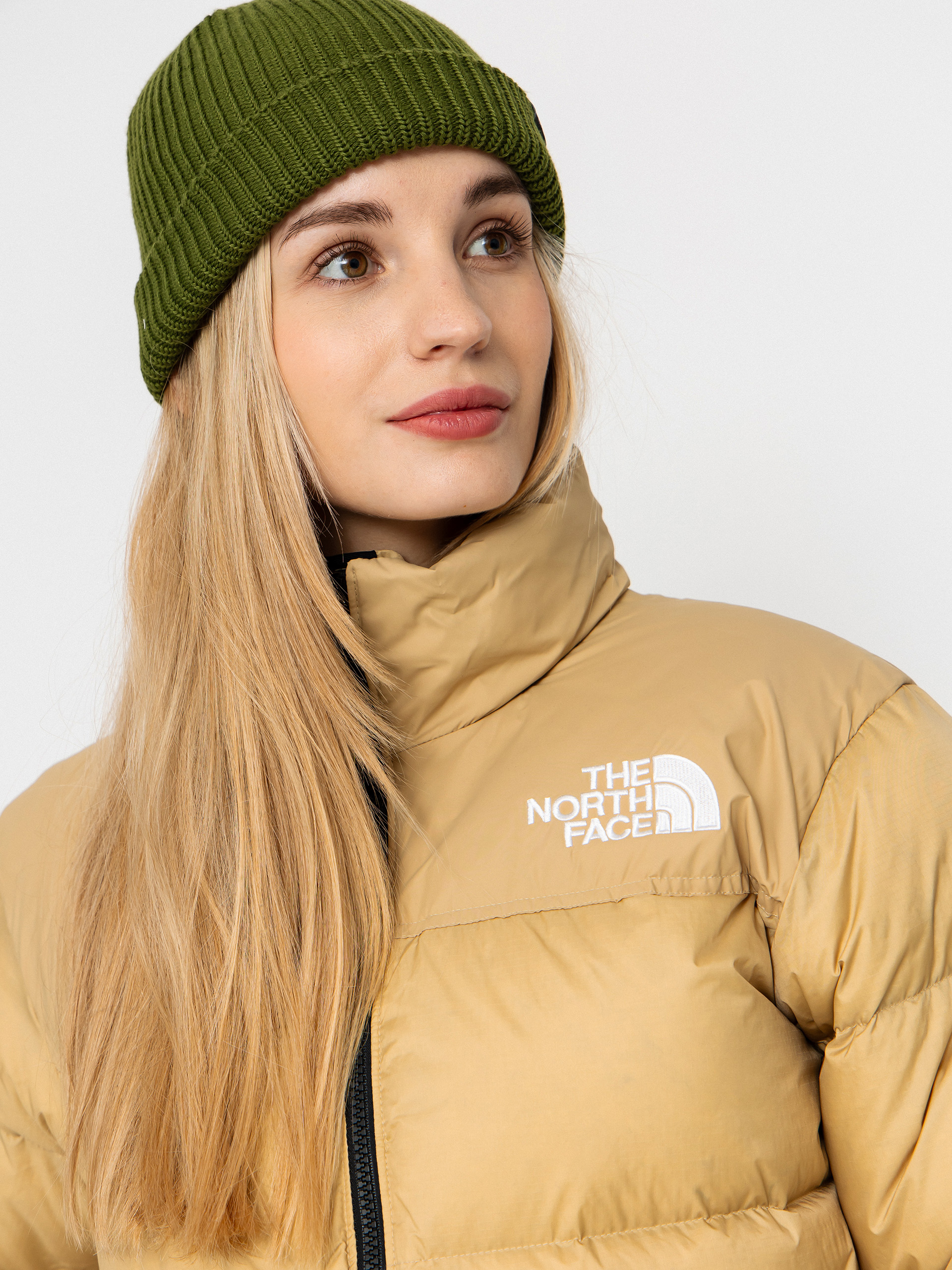 Dzseki The North Face 1996 Retro Nuptse Wmn (khaki stone/r)