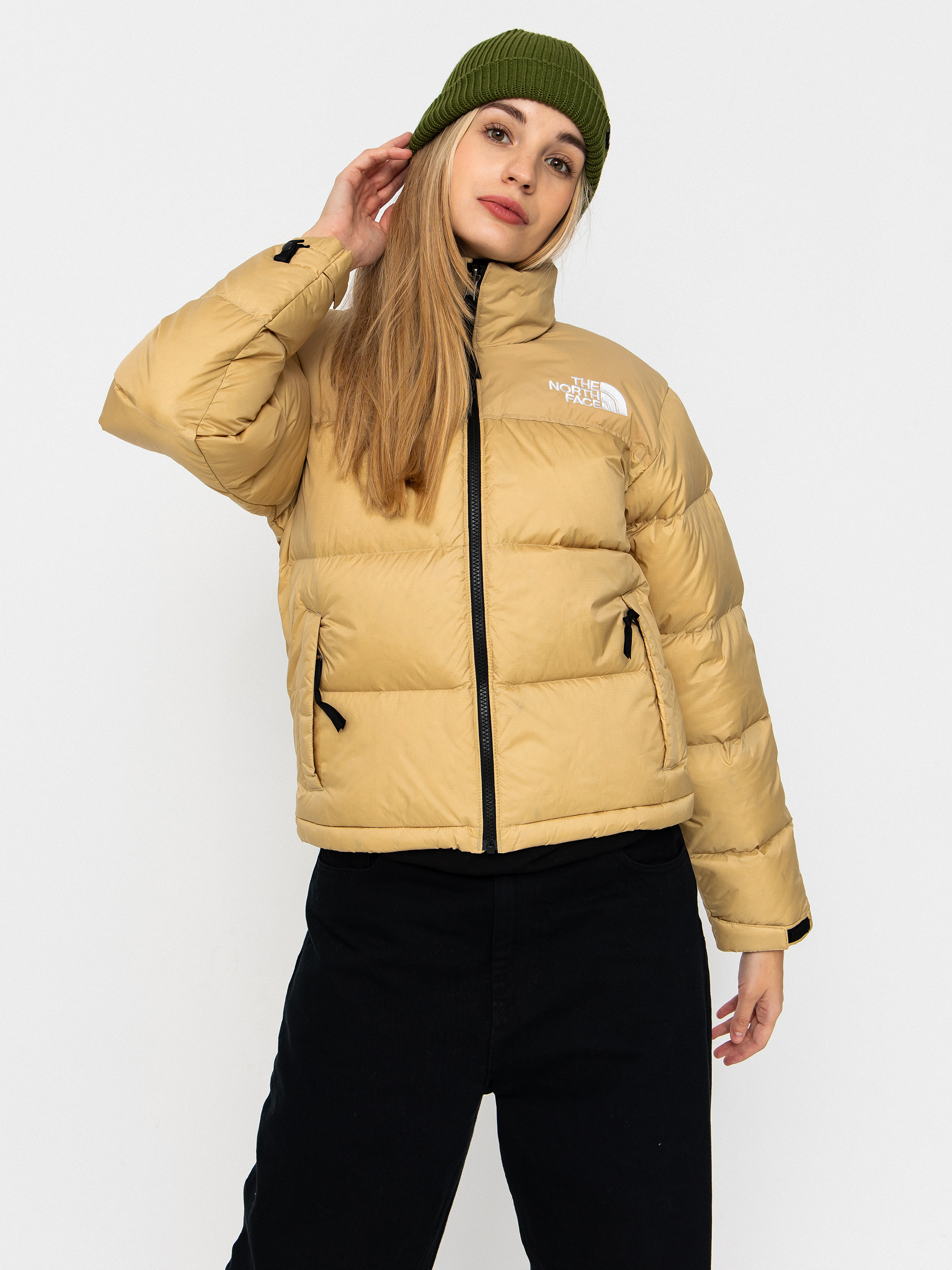 Dzseki The North Face 1996 Retro Nuptse Wmn (khaki stone/r)